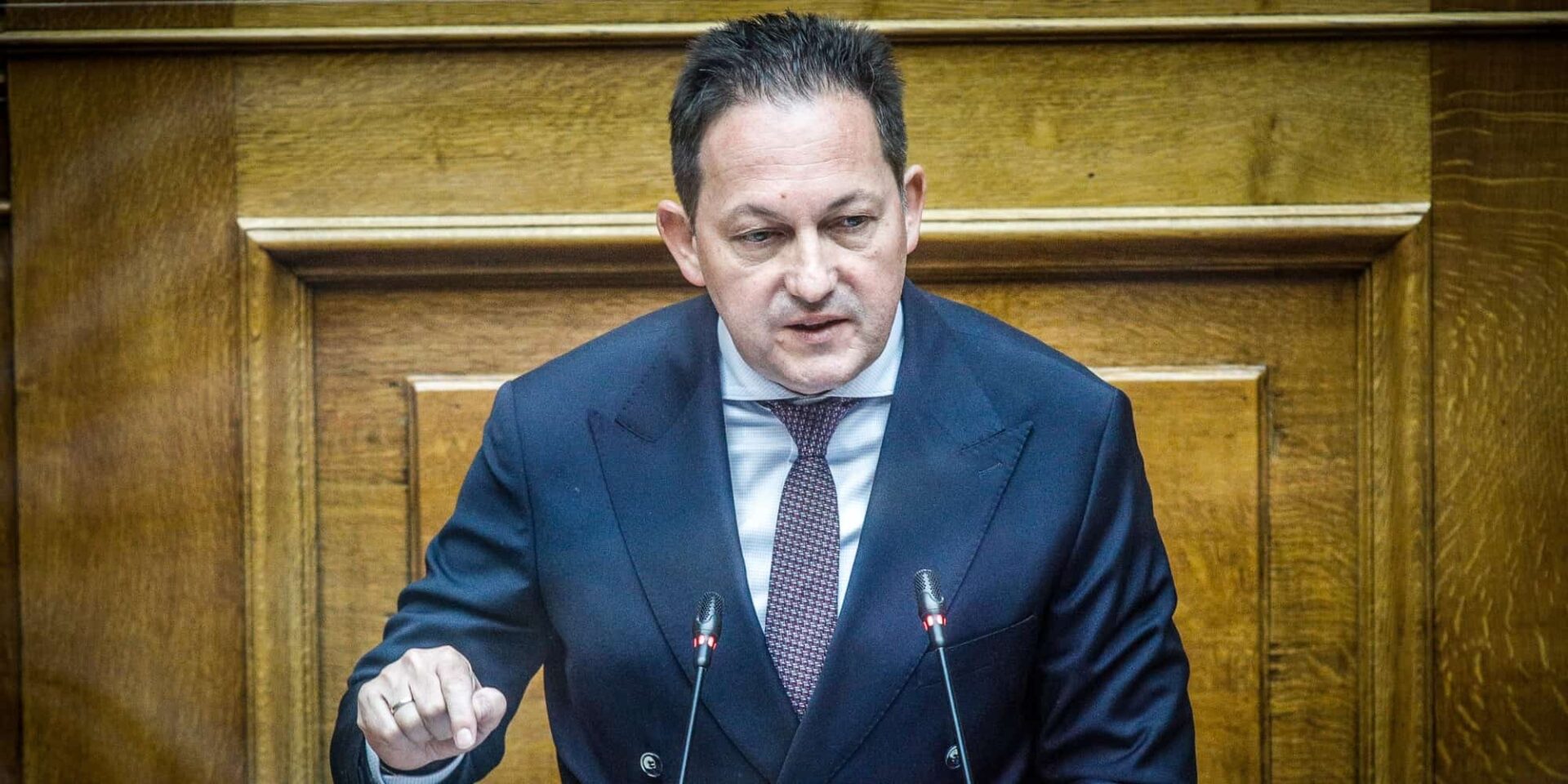 Ο αναπληρωτής υπουργός Εσωτερικών, Στέλιος Πέτσας
