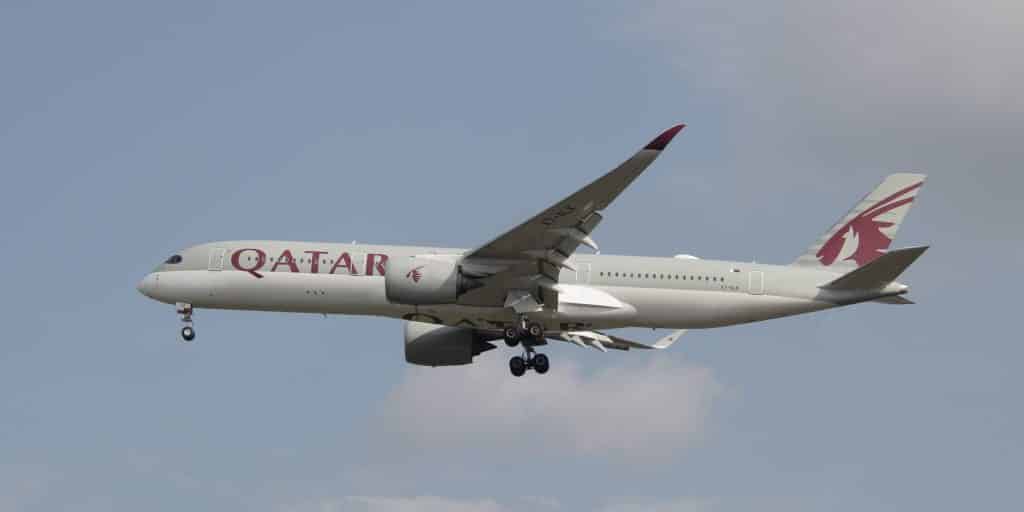 Αεροπλάνο της Qatar Airways - αεροπορικές εταιρείες