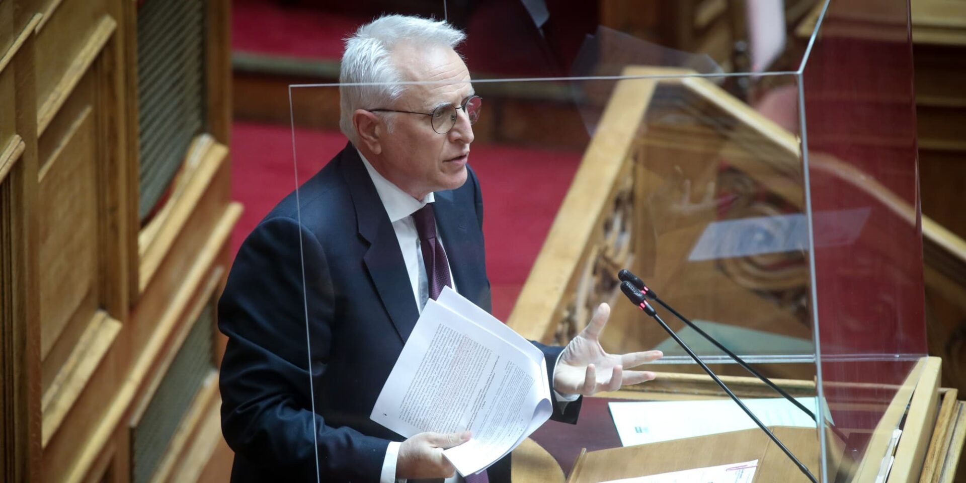 Ο κοινοβουλευτικός εκπρόσωπος του ΣΥΡΙΖΑ-ΠΣ, Γιάννης Ραγκούσης