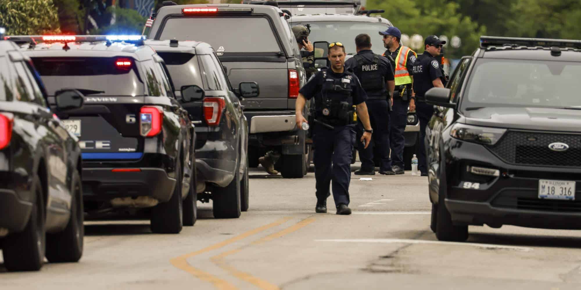Αστυνομικοί στο Σικάγο μετά την επίθεση