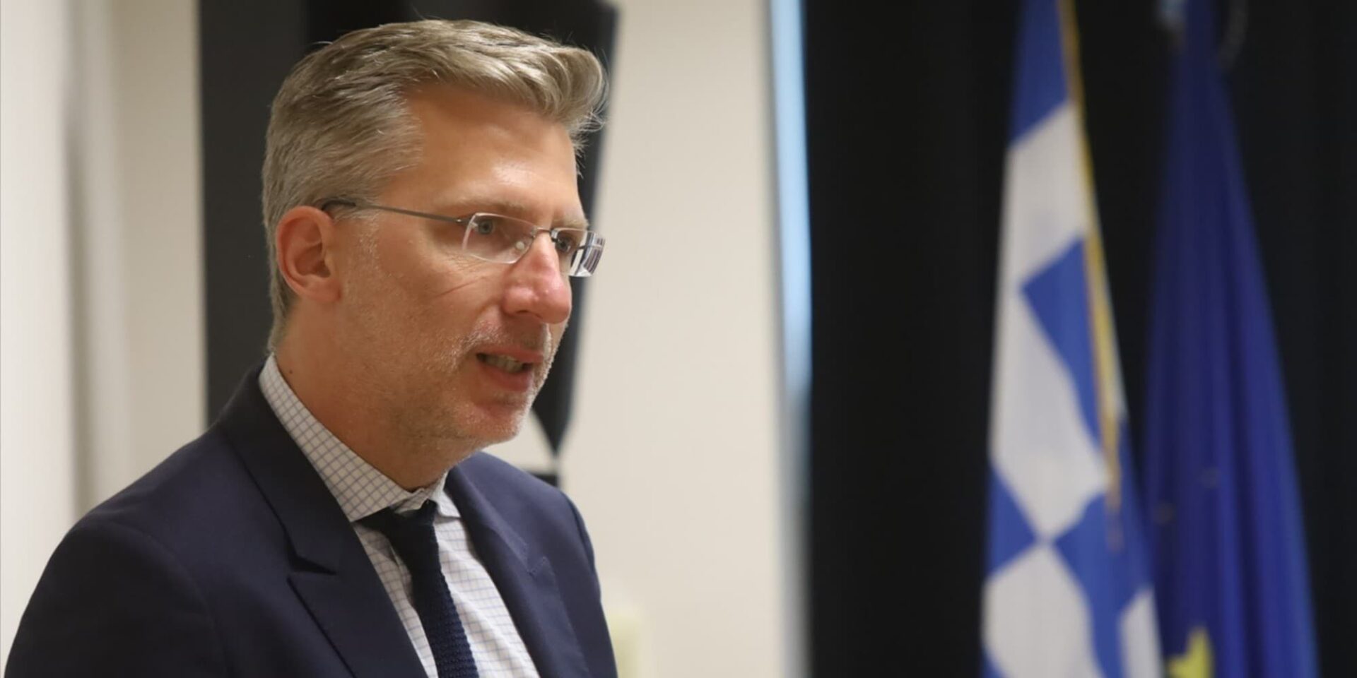 Ο υπουργός Επικρατείας Άκης Σκέρτσος