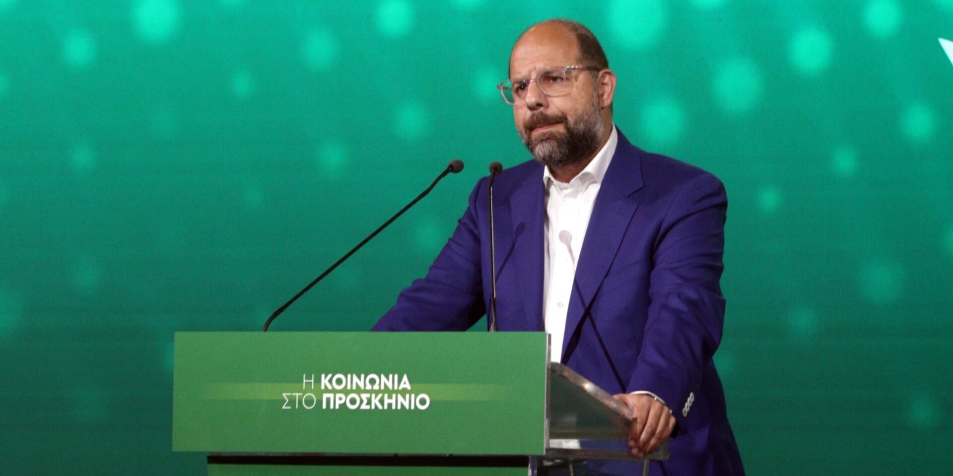 Ο Στέφανος Ξεκαλάκης, μέλος του Πολιτικού Συμβουλίου του ΠΑΣΟΚ