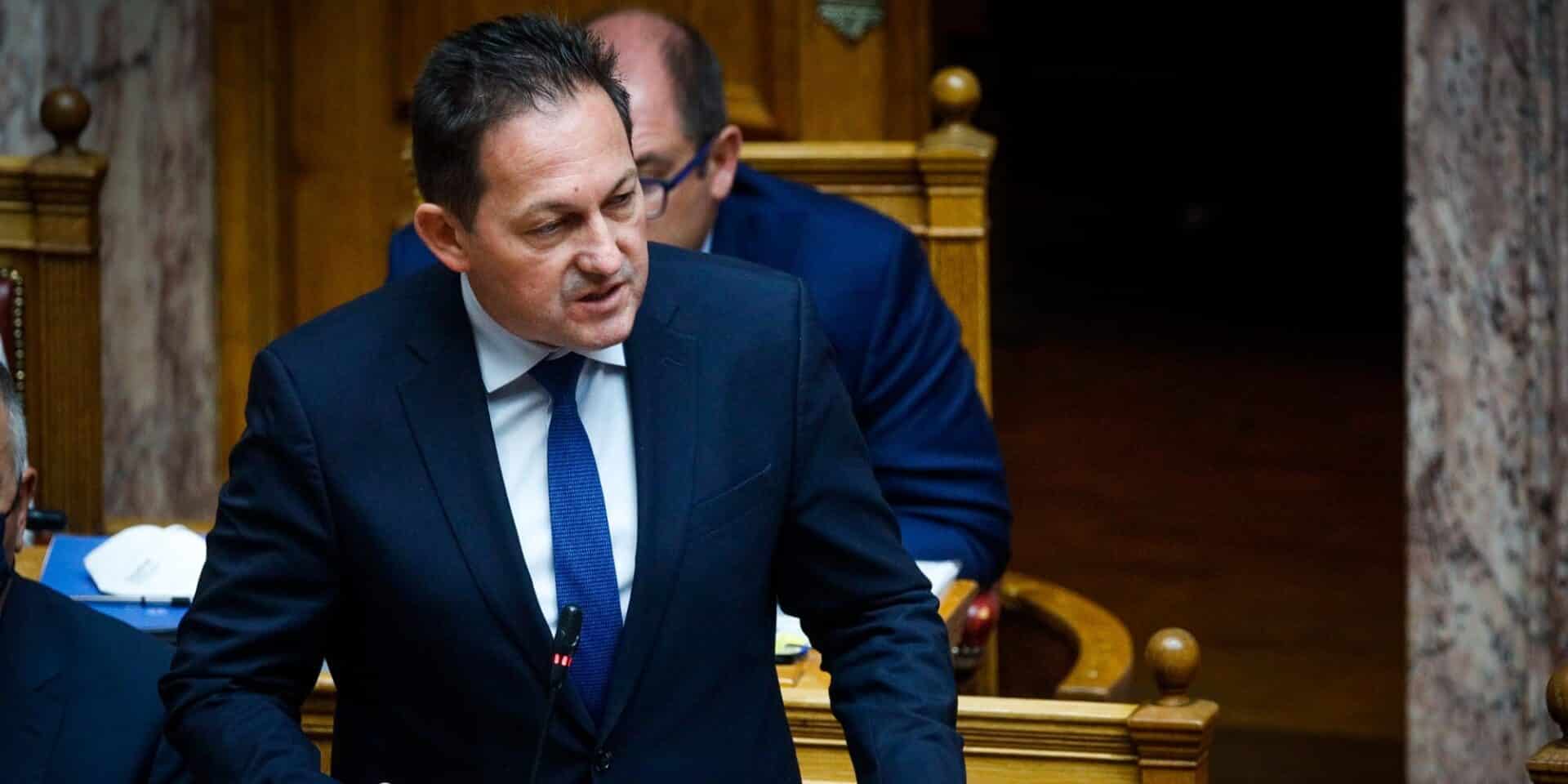 Ο αναπληρωτής υπουργός Εσωτερικών, Στέλιος Πέτσας
