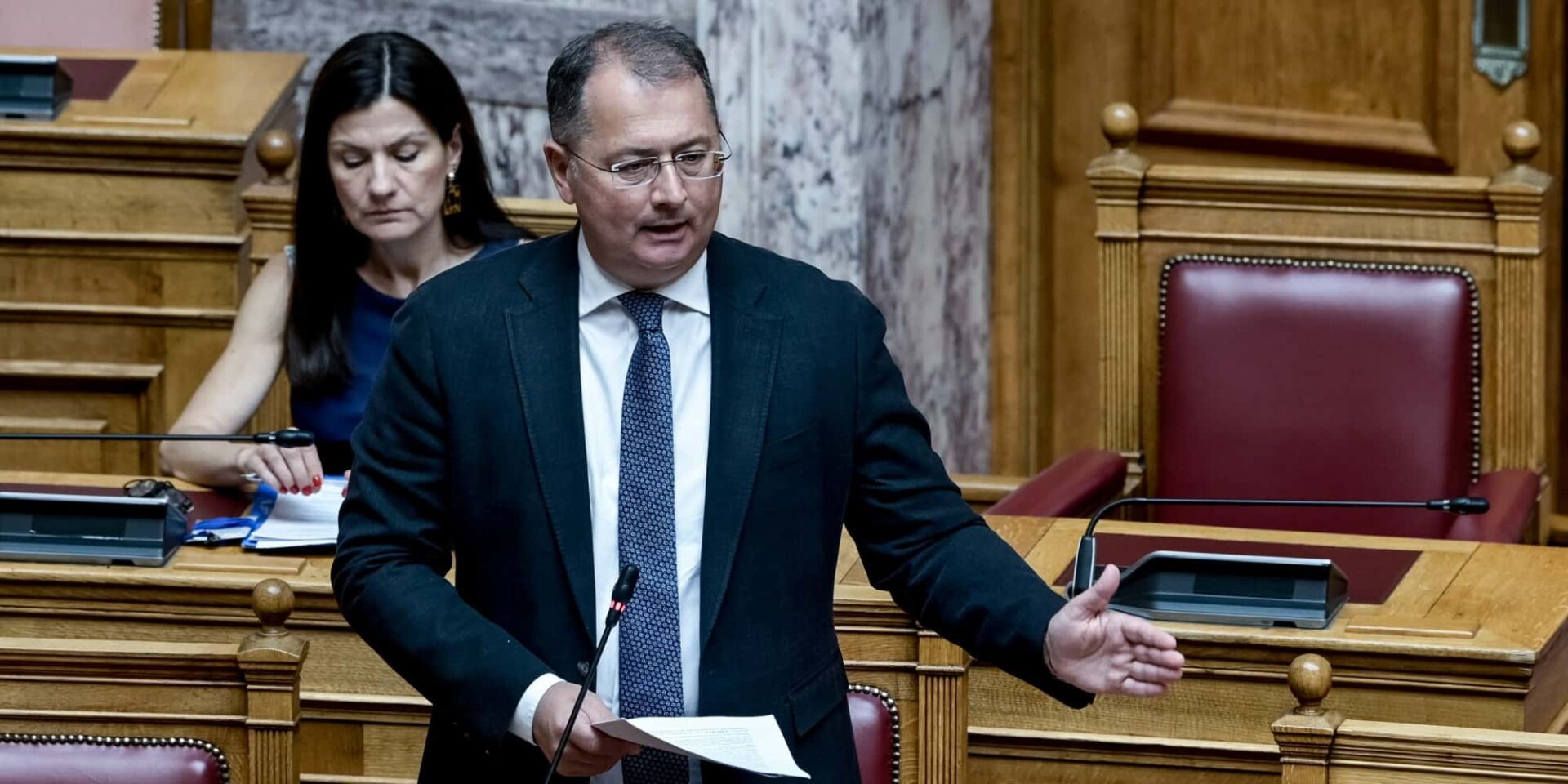 Ο πρώην υφυπουργός Αγροτικής Ανάπτυξης και Τροφίμων και βουλευτής Άρτας της ΝΔ, Γεώργιος Στύλιος