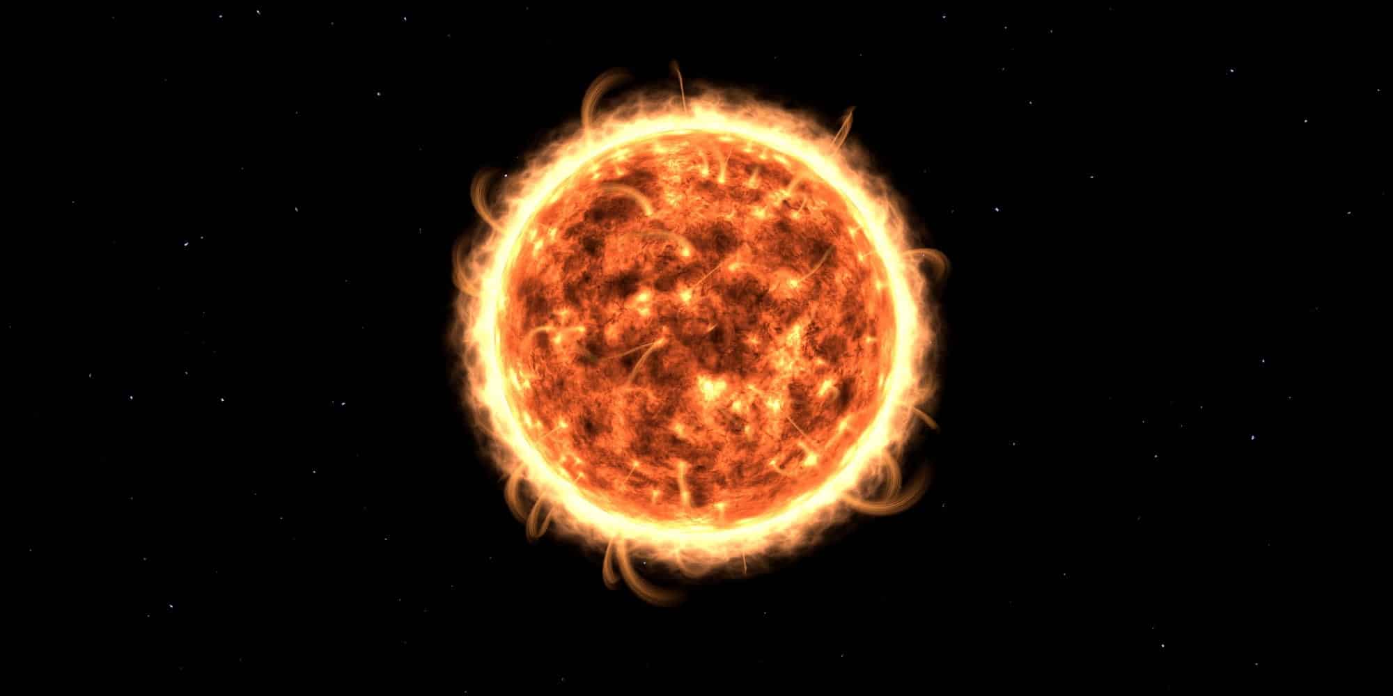 Ο ήλιος στη διάστημα - ηλιακή καταιγίδα - NASA