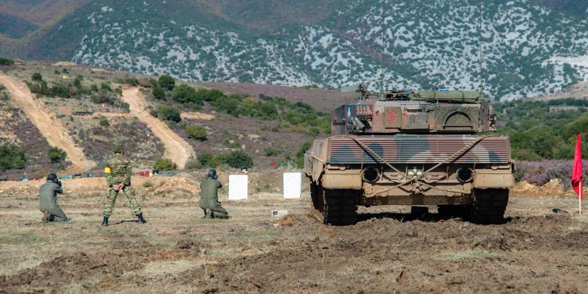 Τεθωρακισμένο όχημα του Ελληνικού Στρατού στην Ελλάδα