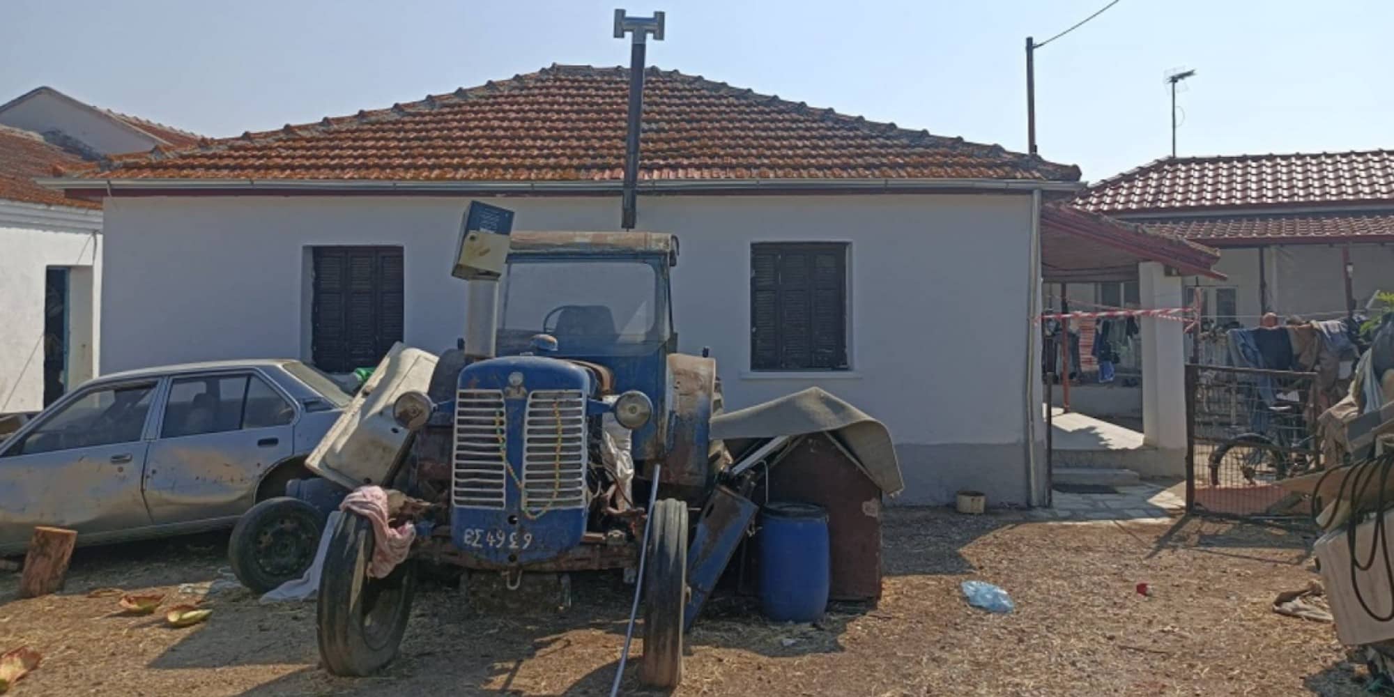 Το σπίτι όπου ο 59χρονος σκότωσε τη μητέρα του στη Θεσσαλονίκη