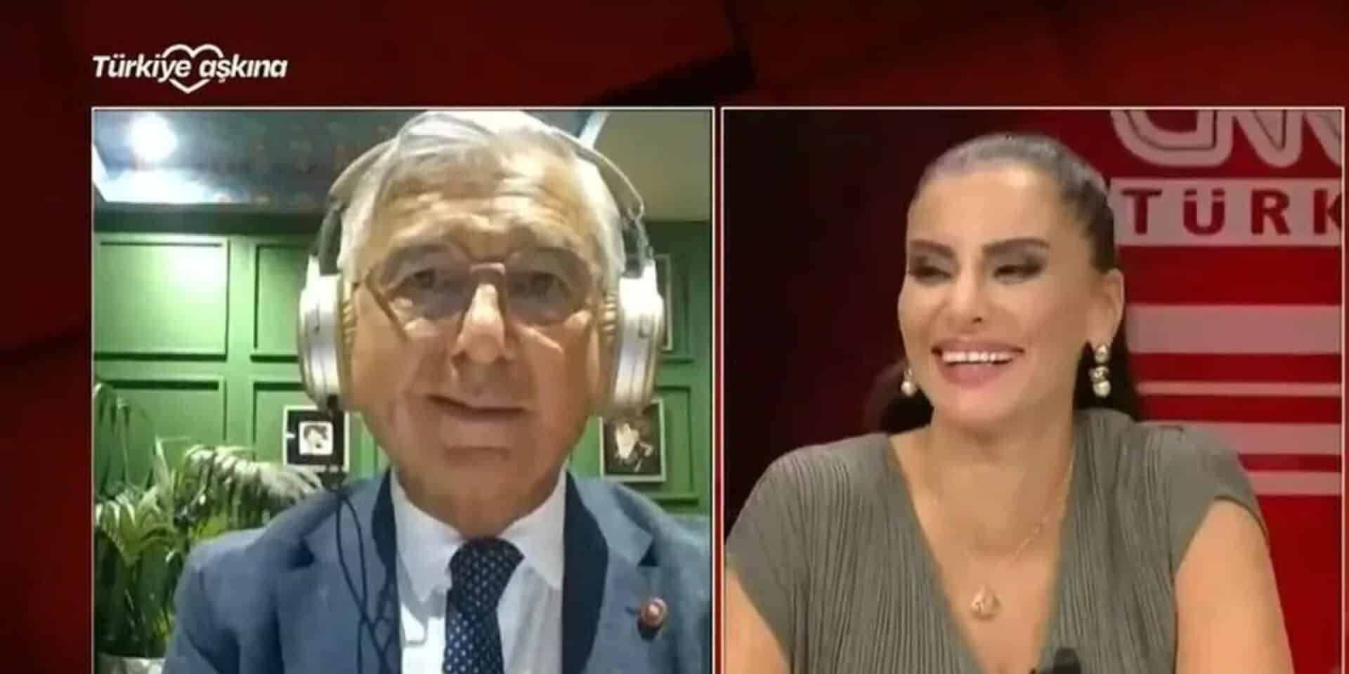 Ο απόστρατος Τούρκος αναλυτής Μεσούτ Χακί Τζασίν σε τουρκική εκπομπή