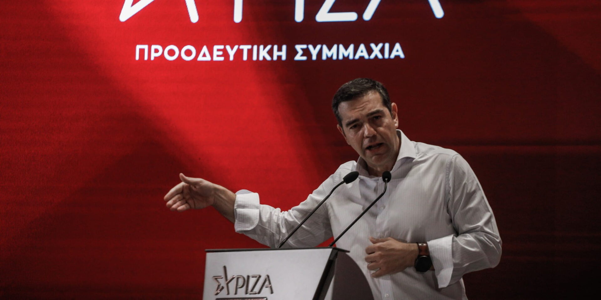 Ο πρόεδρος του ΣΥΡΙΖΑ Αλέξης Τσίπρας