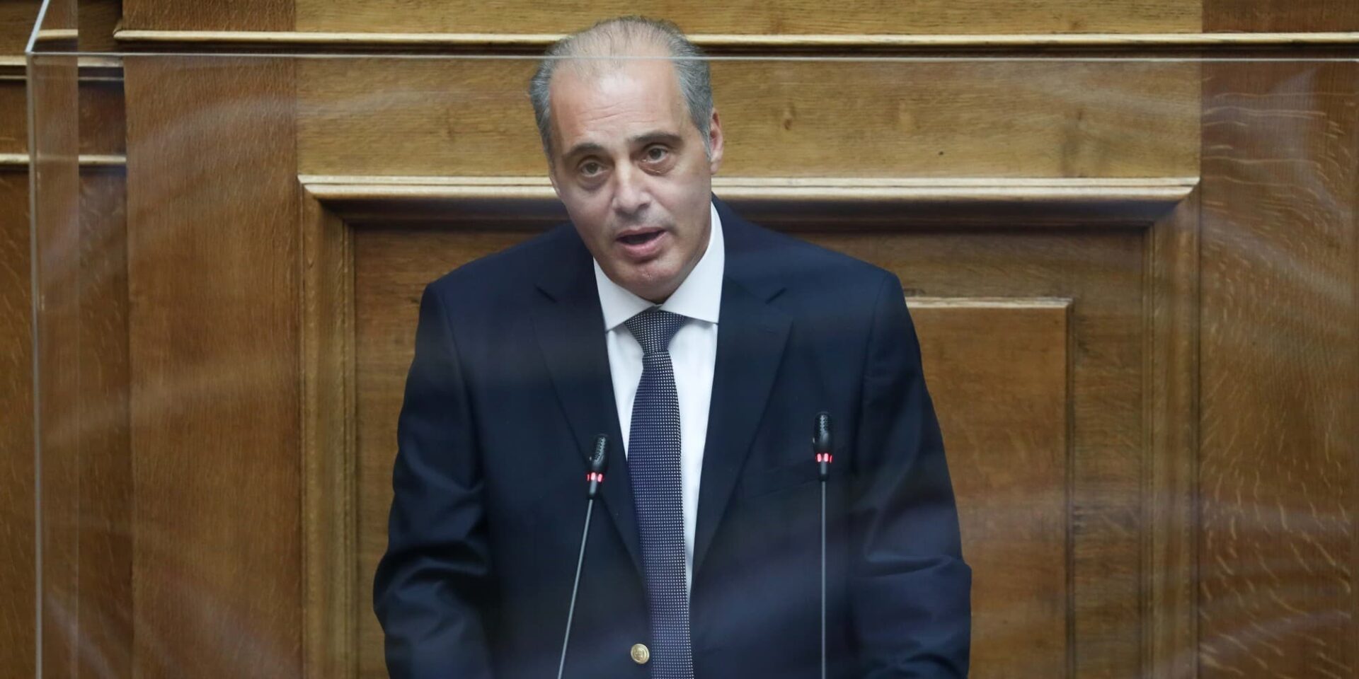 O πρόεδρος της Ελληνικής Λύσης, Κυριάκος Βελόπουλος