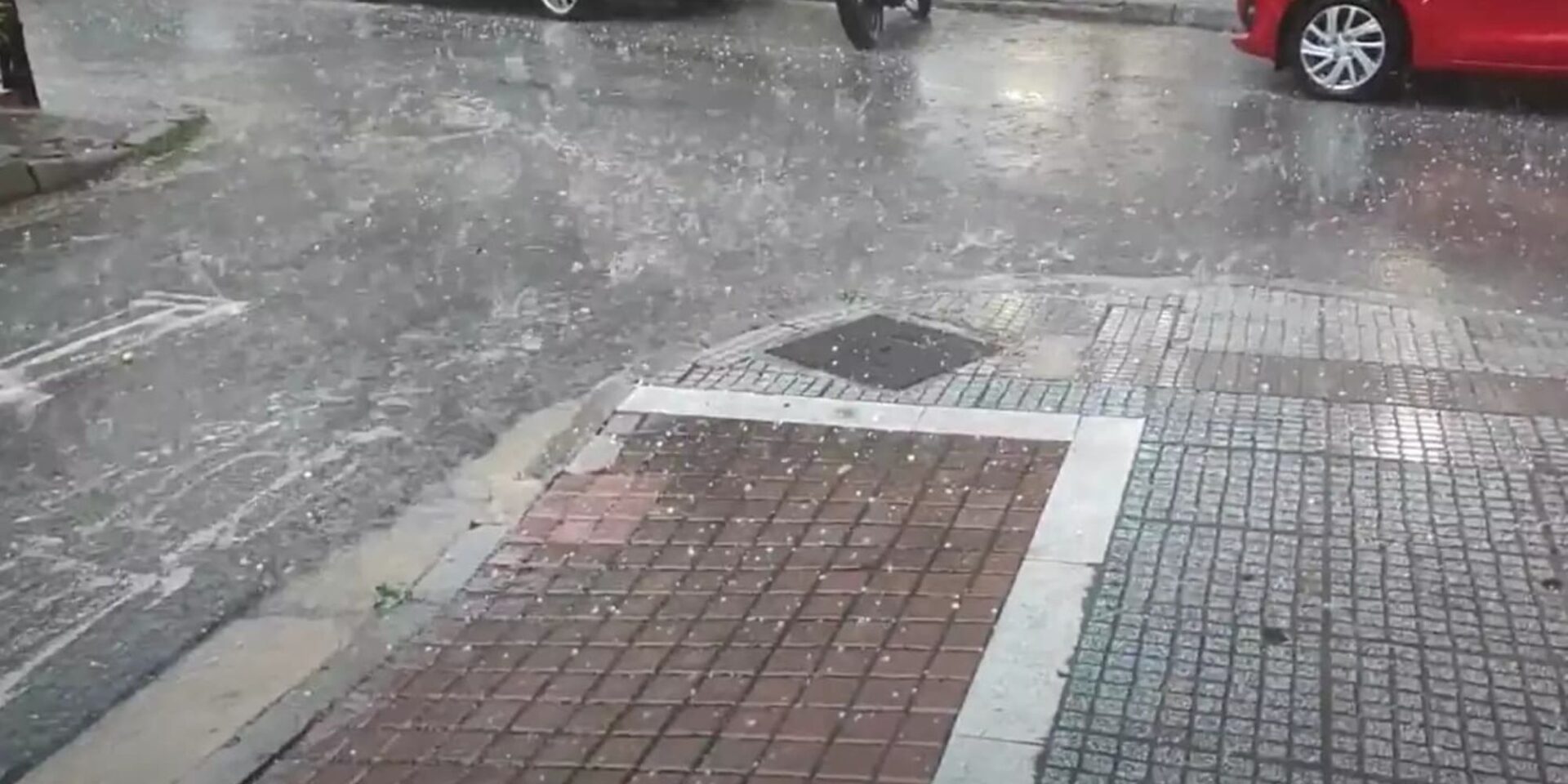 Το χαλάζι στην Κοζάνη