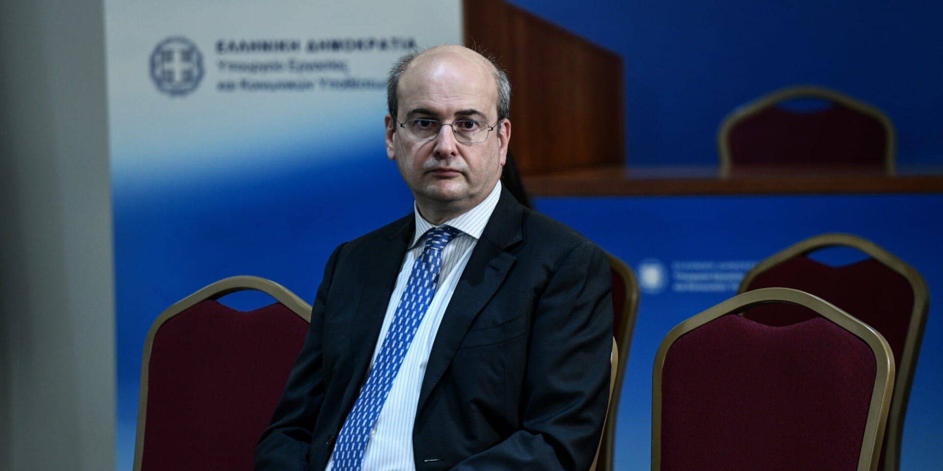 Ο υπουργός Εργασίας, Κωστής Χατζηδάκης