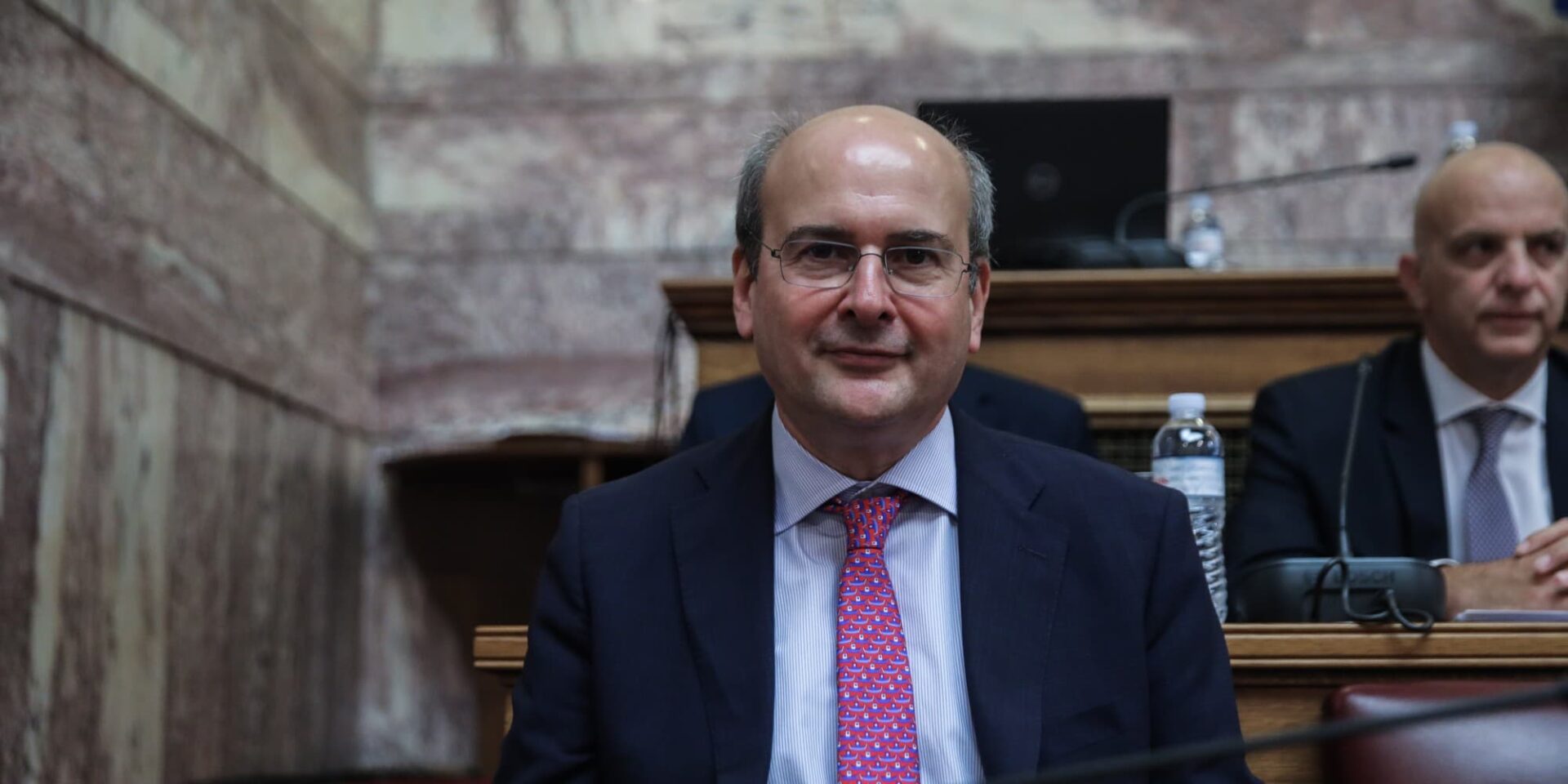 Ο υπουργός Εργασίας, Κωστής Χατζηδάκης