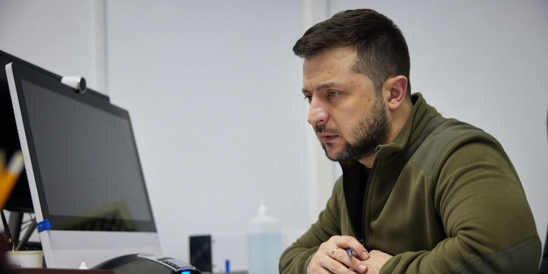 Ο πρόεδρος της Ουκρανίας Βολοντίμιρ Ζελένσκι