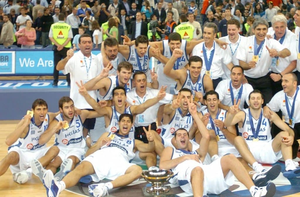 Η Ελλάδα κατέκτησε το Eurobasket του 2005