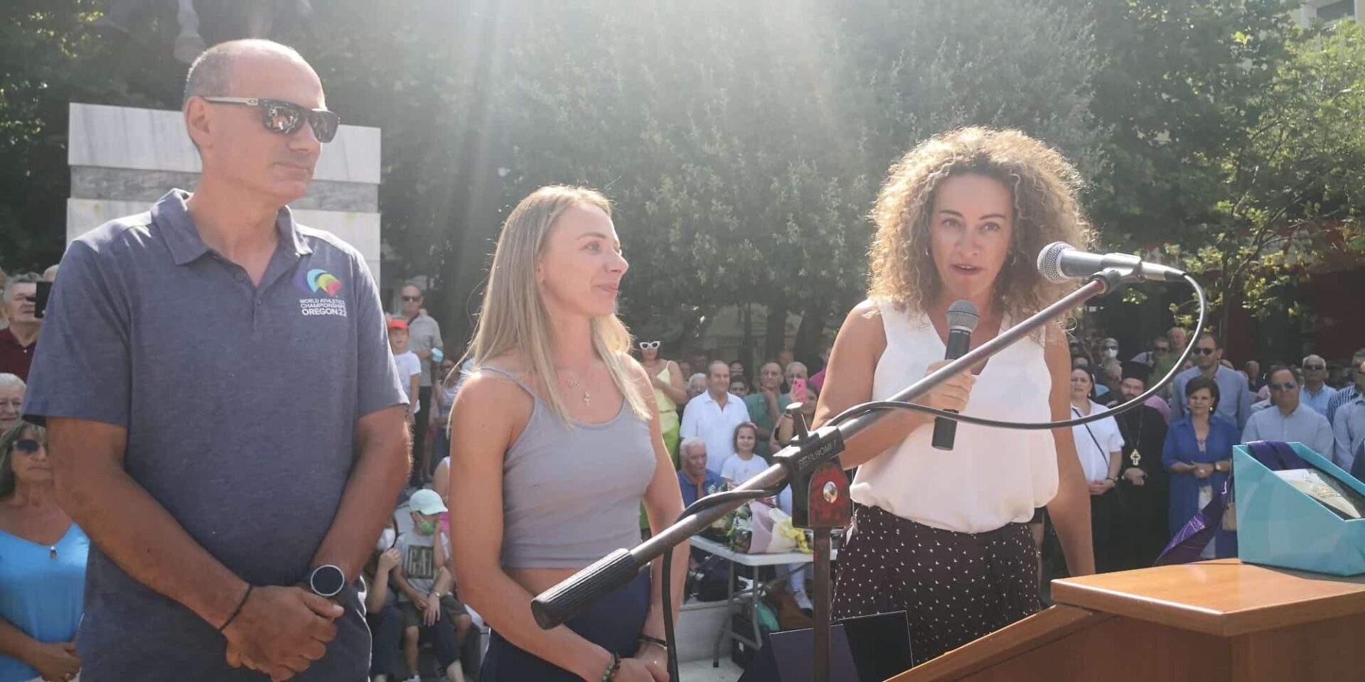 Η Καρδίτσα υποδέχθηκε τη «χρυσή» Ντρισμπιώτη με γιορτή στο κέντρο της πόλης
