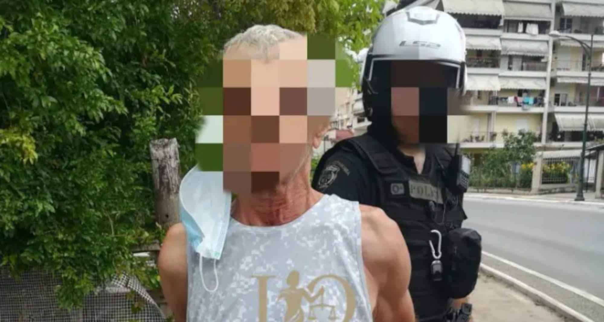 Ο 66χρονος που συνελήφθη μετά από επίθεση με μαχαίρι στη Δράμα