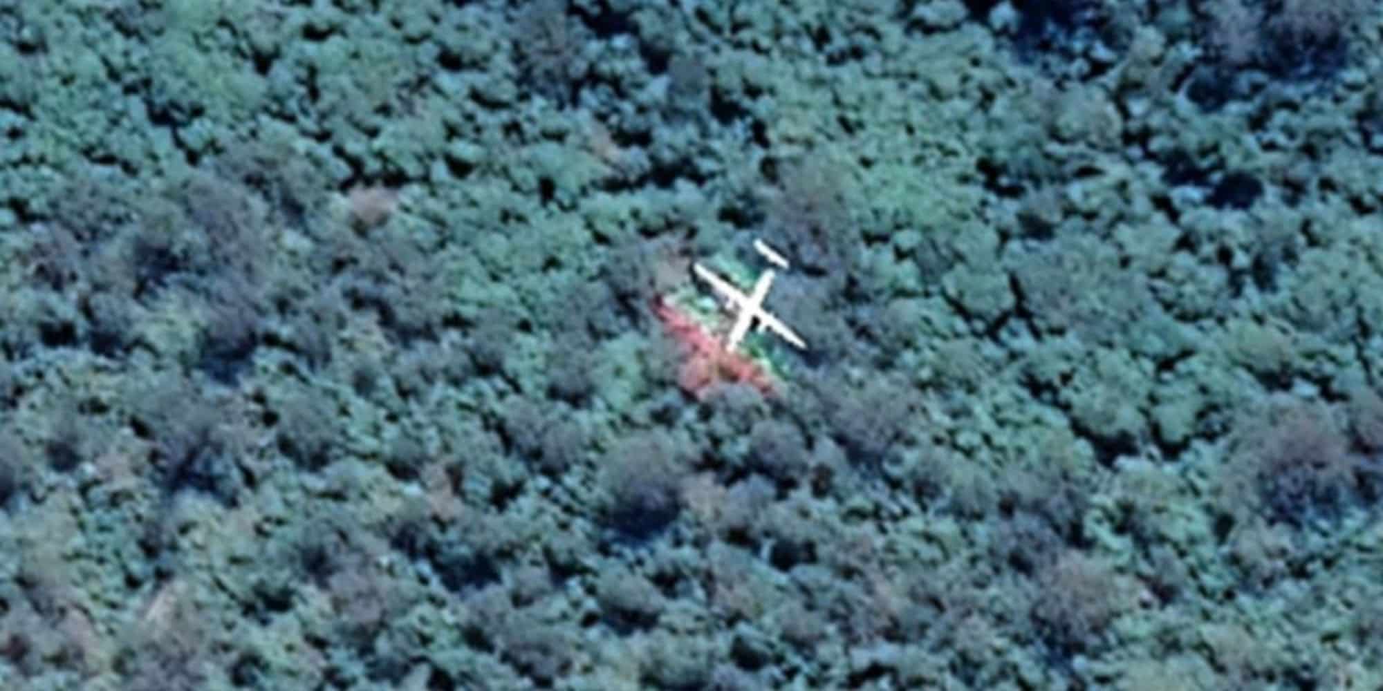 Το αεροπλάνο που φαίνεται στο Google Maps