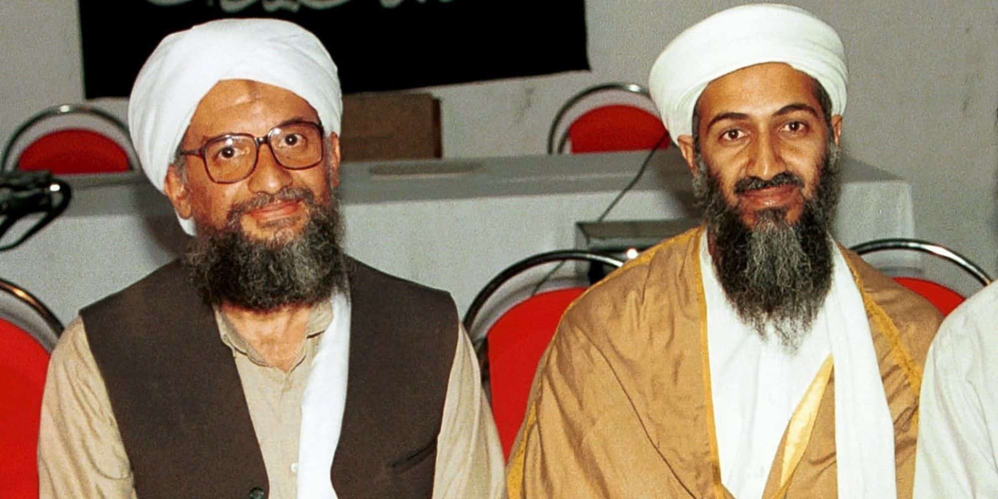 O Αϊμάν αλ-Ζαουάχρι και ο Οσάμα Μπιν Λάντεν