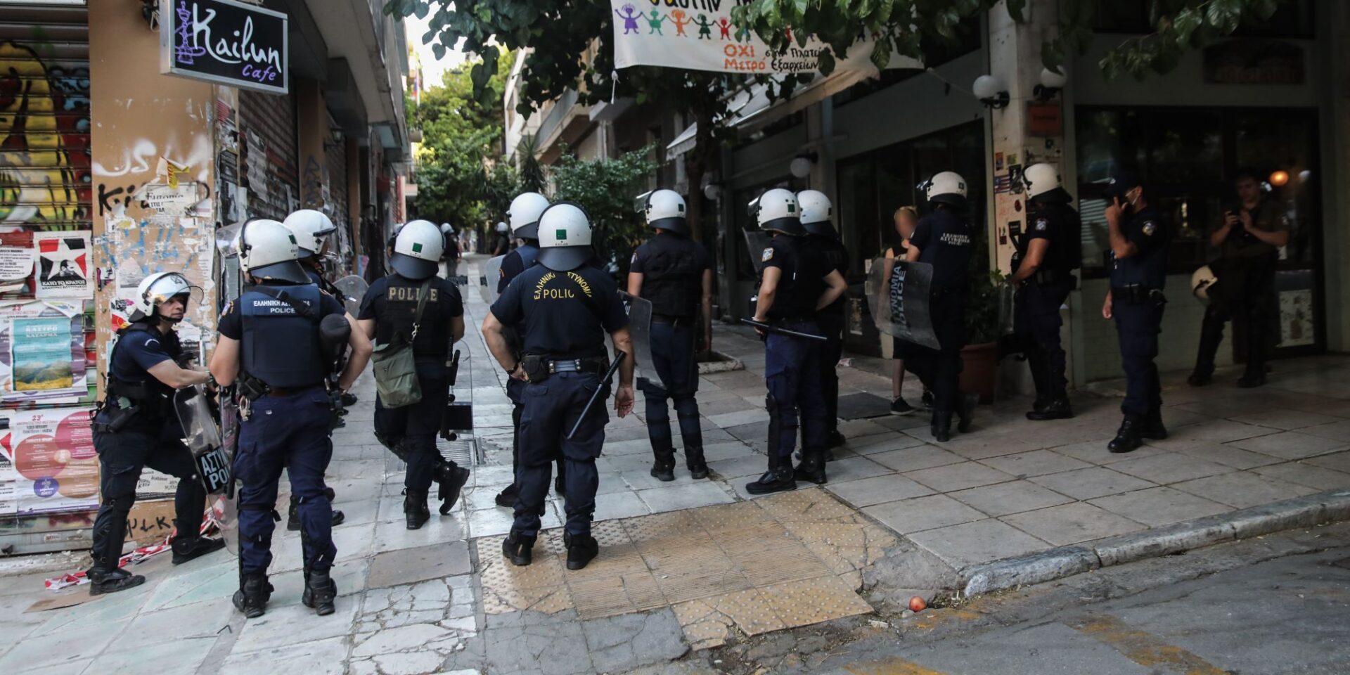 Αστυνομία στα Εξάρχεια