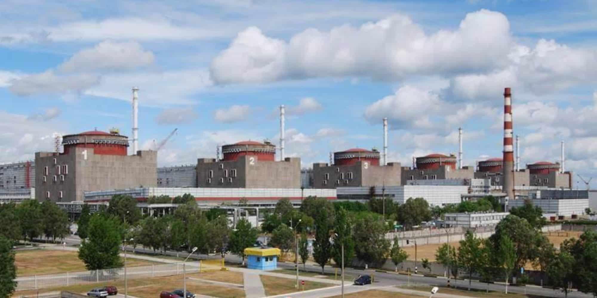 Ο πυρηνικός σταθμός της Ζαπορίζια / Φωτογραφία: Twitter