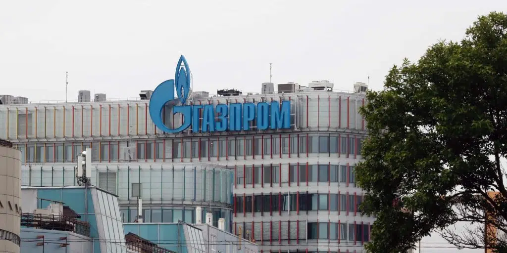 Το κτίριο του ρωσικού κολοσσού Gazprom