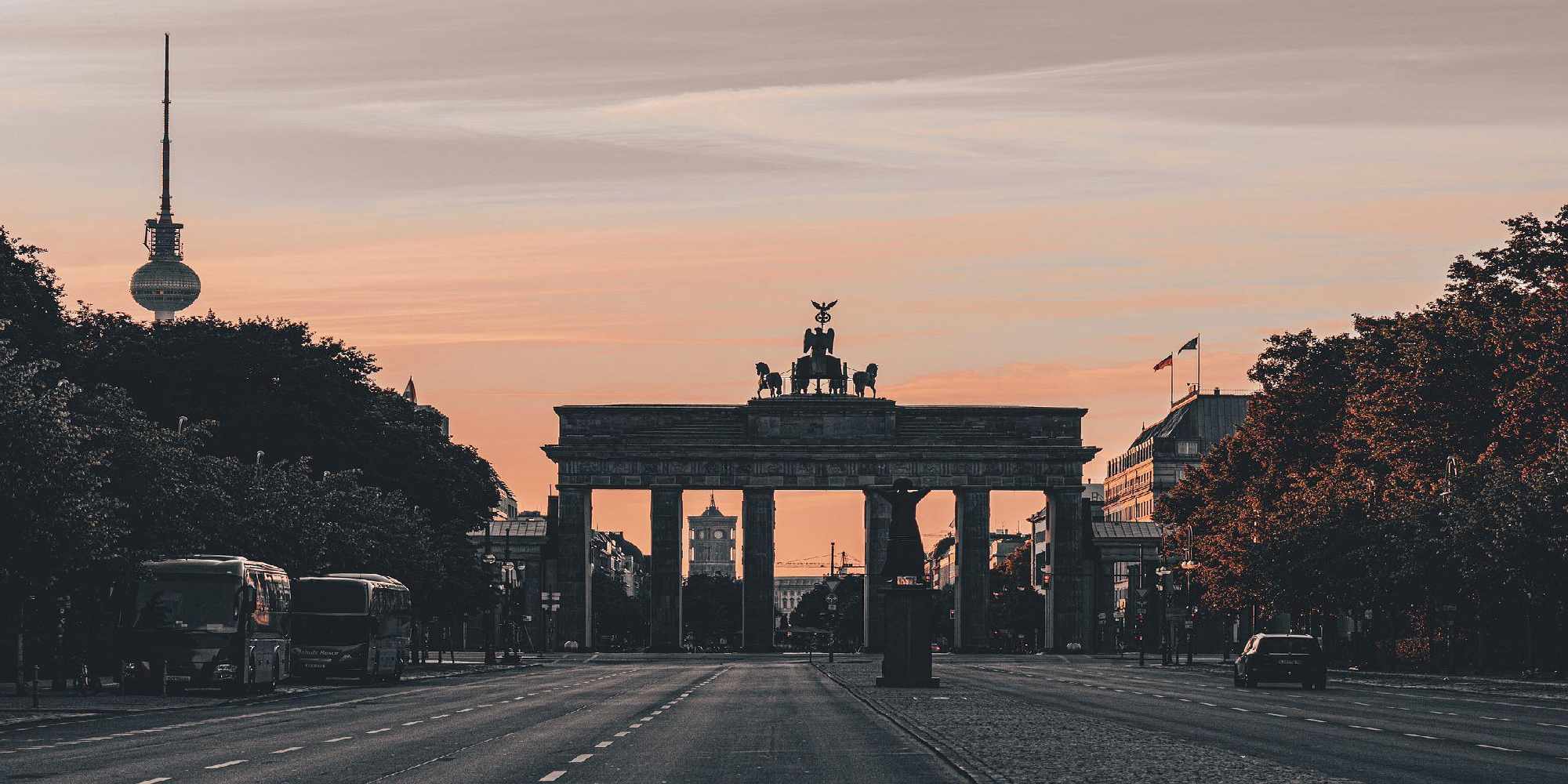 Η πύλη του Βρανδεμβούργου στην Γερμανία