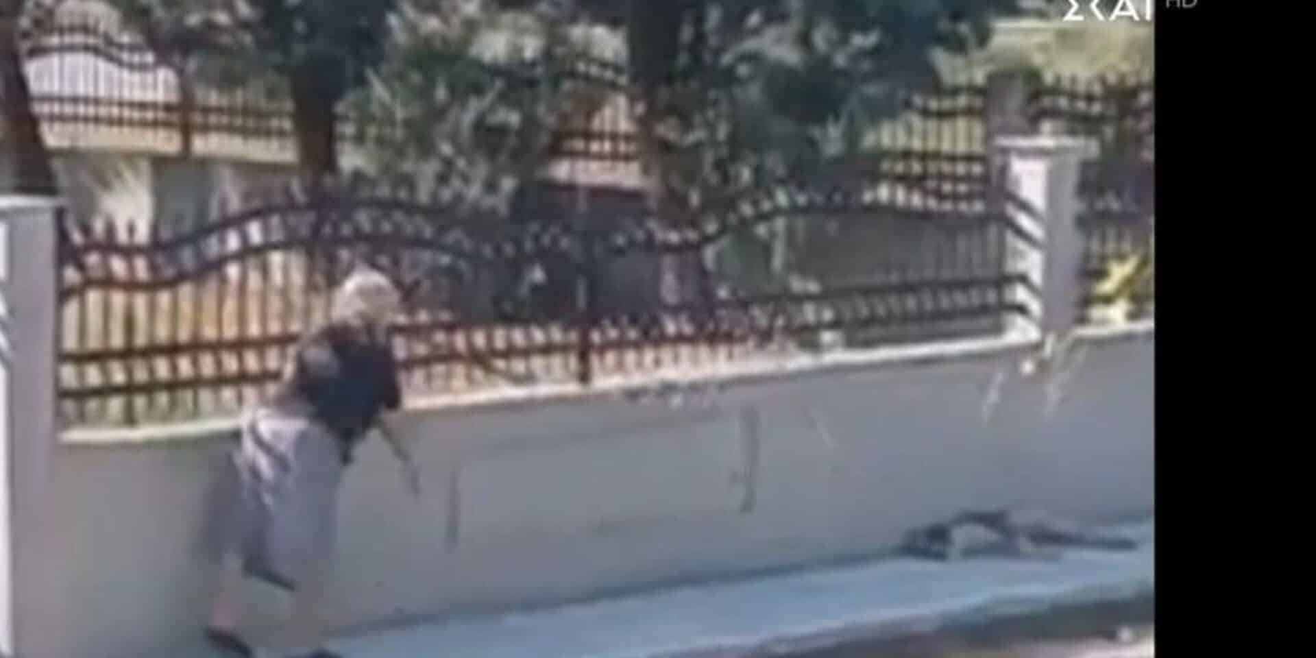 Η 75χρονη πηγαίνει προς τον σκύλο