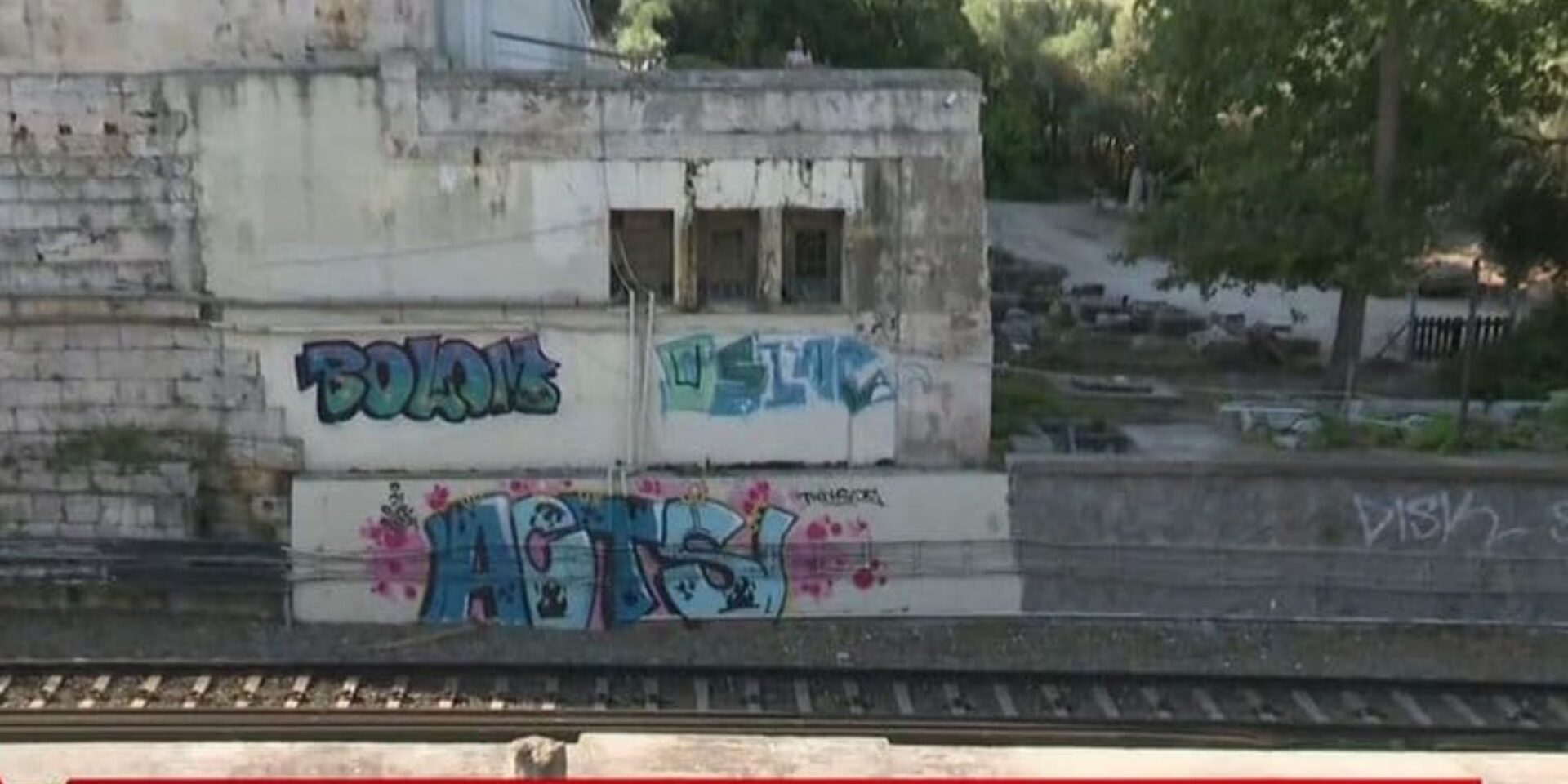 Το γκράφιτι στην Στοά του Αττάλου
