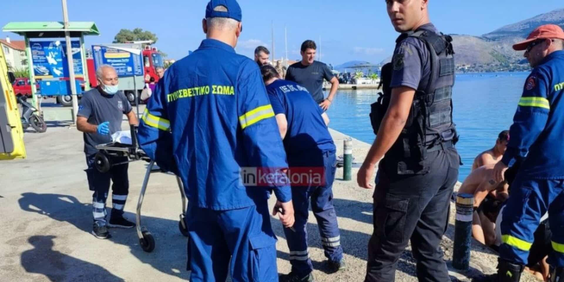 Εικόνα από το λιμάνι στο Αργοστόλι
