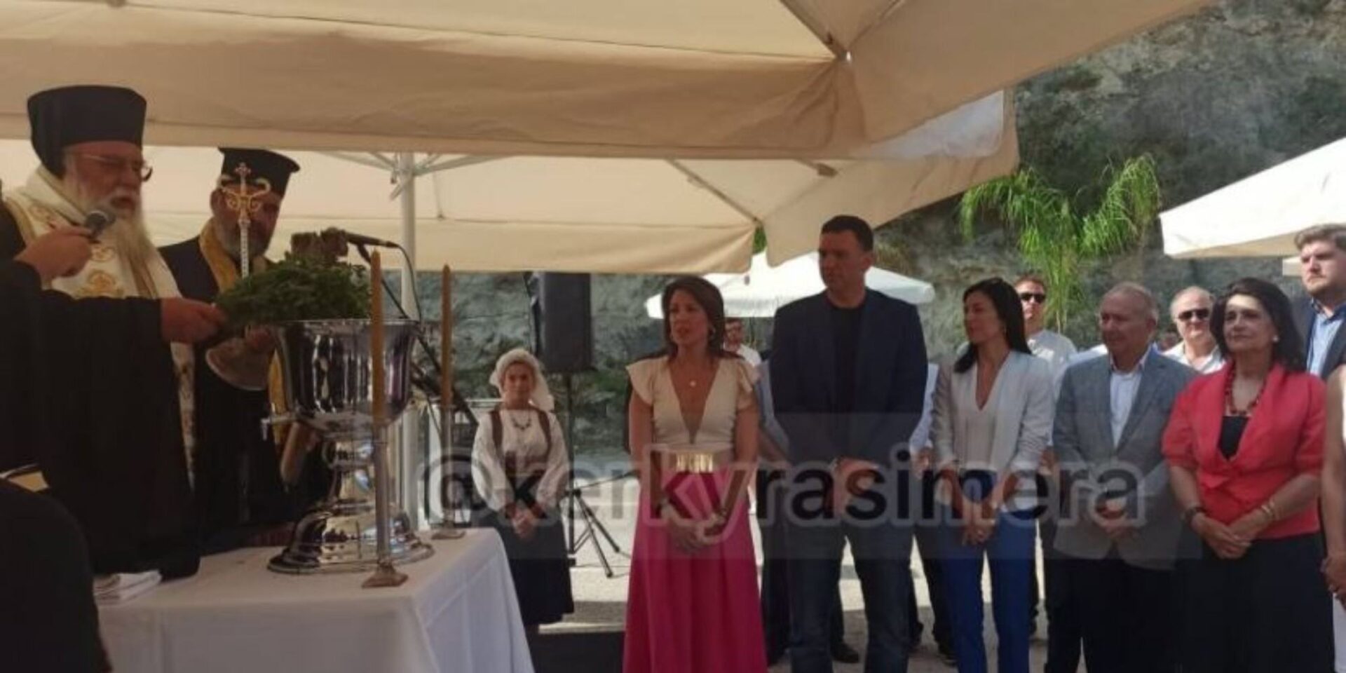 O Βασίλης Κικίλιας στην Κέρκυρα
