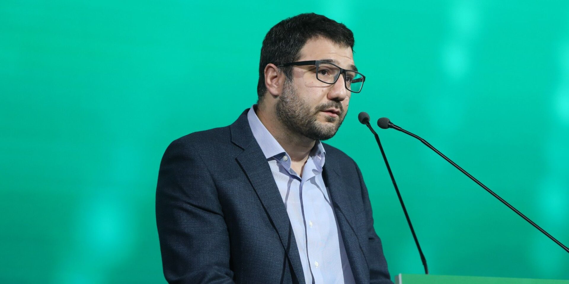 O εκπρόσωπος του ΣΥΡΙΖΑ-ΠΣ, Νάσος Ηλιόπουλος
