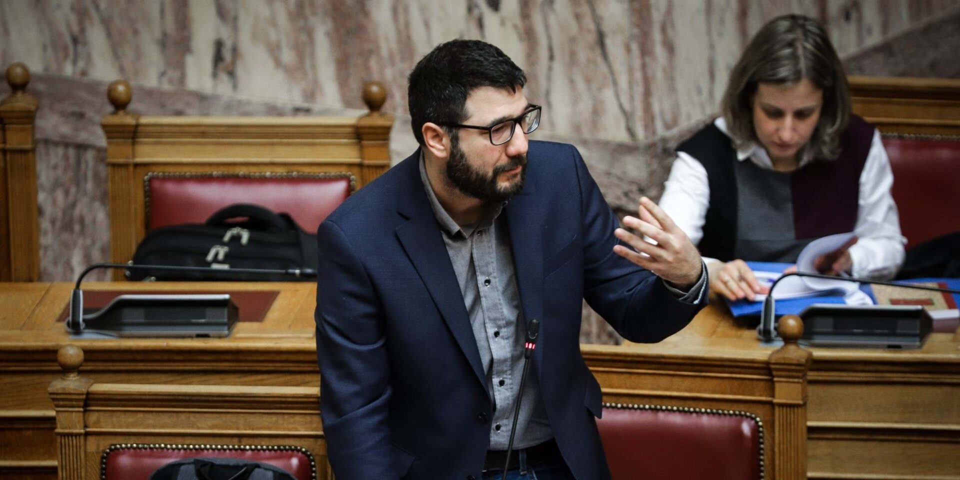 Ο υπεύθυνος στρατηγικής επικοινωνίας του ΣΥΡΙΖΑ Νάσος Ηλιόπουλος