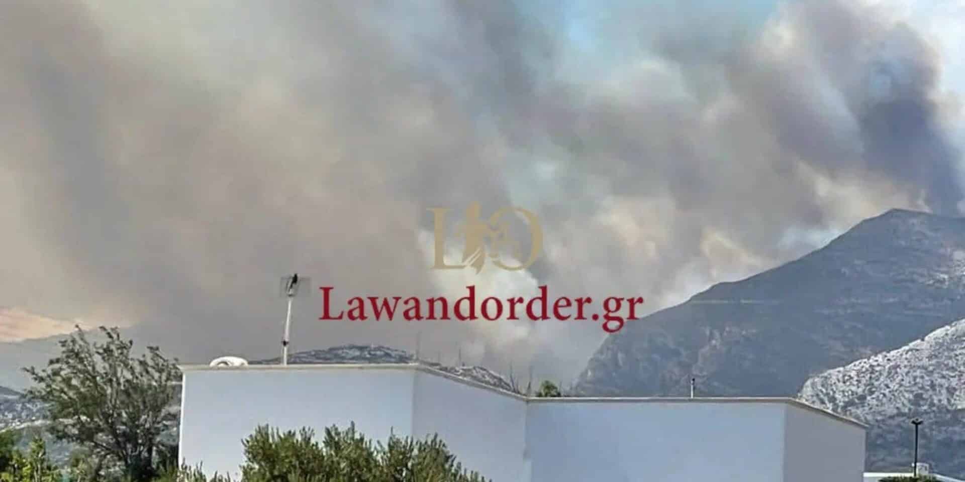 Φωτιά στην Νάξο