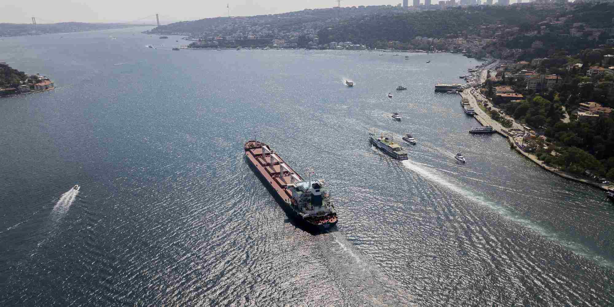 Το πλοίο Razoni φορτωμένο σιτηρά πέρασε από την Κωνσταντινούπολη - Ουκρανία