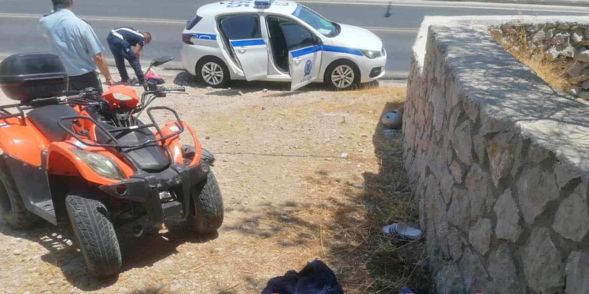 Τροχαίο με γουρούνα στην Ρόδο