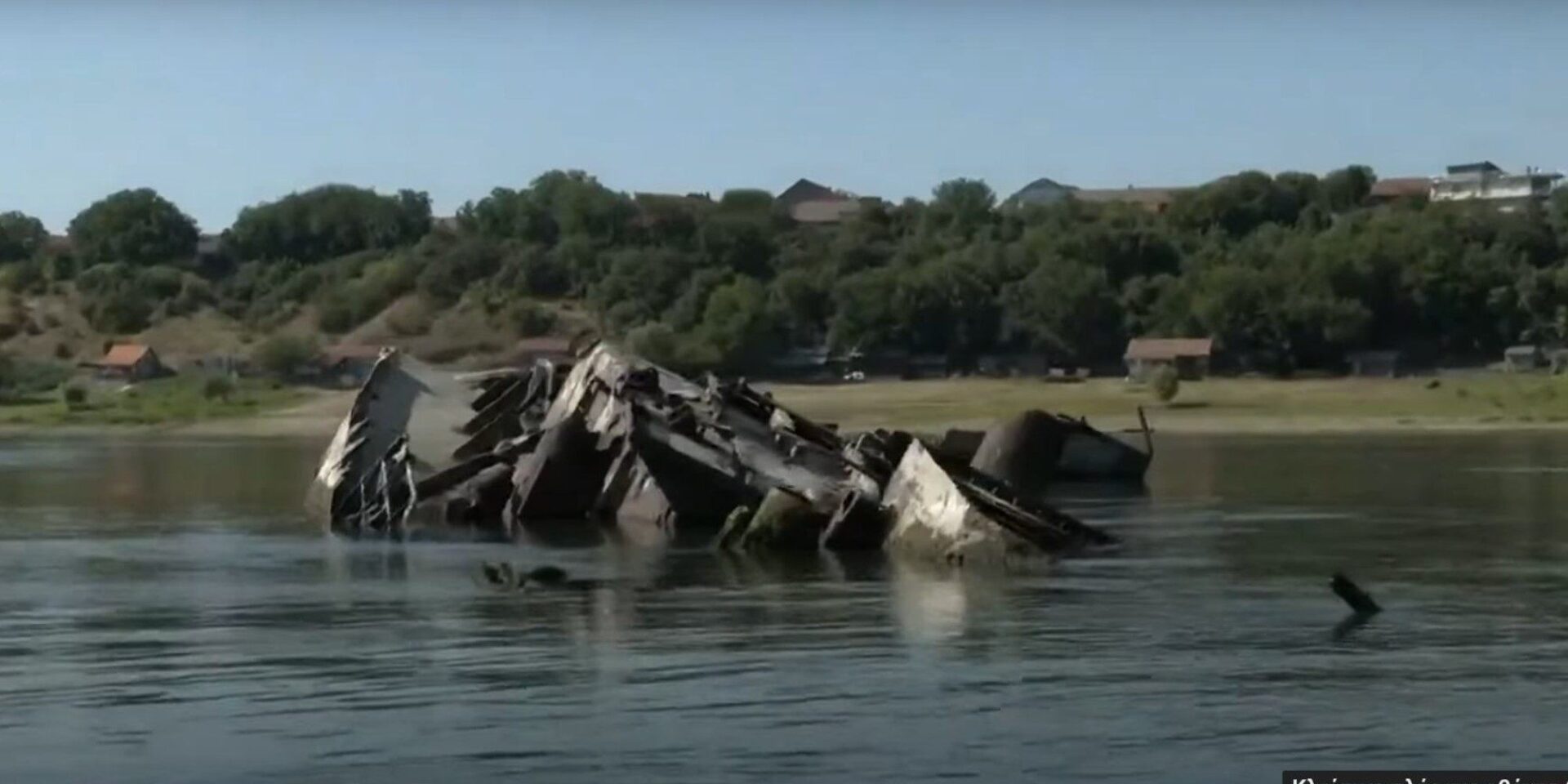 Η ξηρασία έριξε και τη στάθμη του Δούναβη