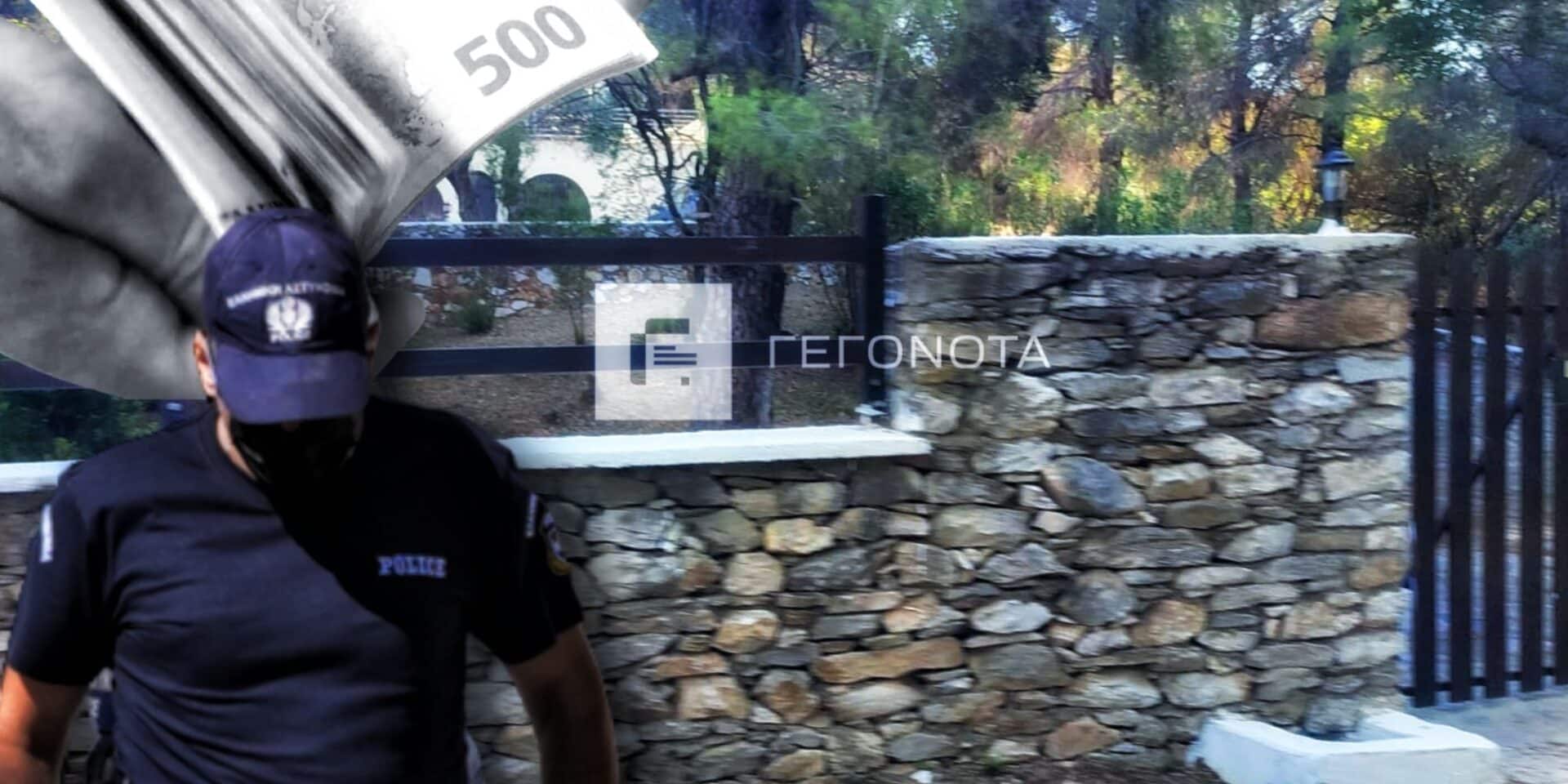To σπίτι του 55χρονου που αυτοκτόνησε στη Σκιάθο