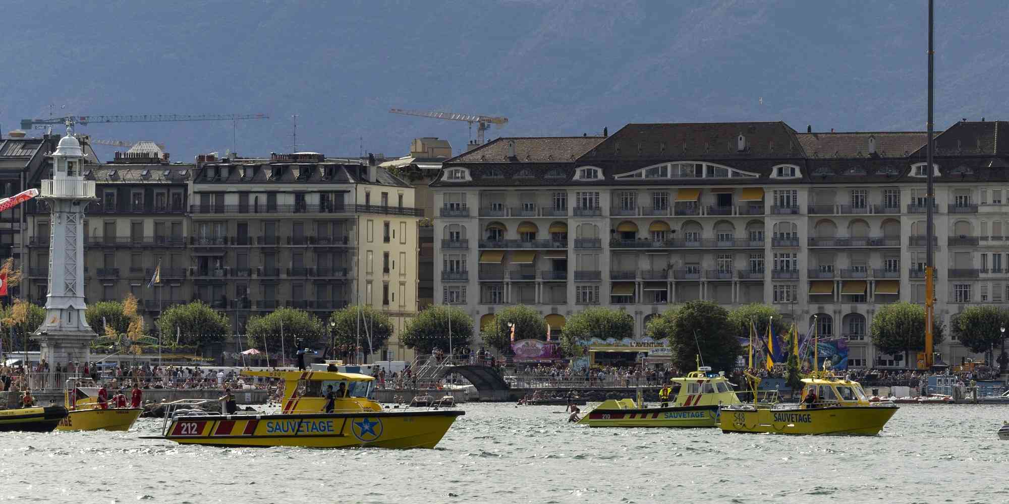 Το λιμάνι της Γενεύης στην Ελβετία