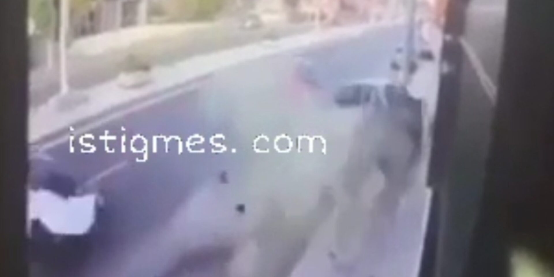 Εικόνα από το τροχαίο στο Βόλο