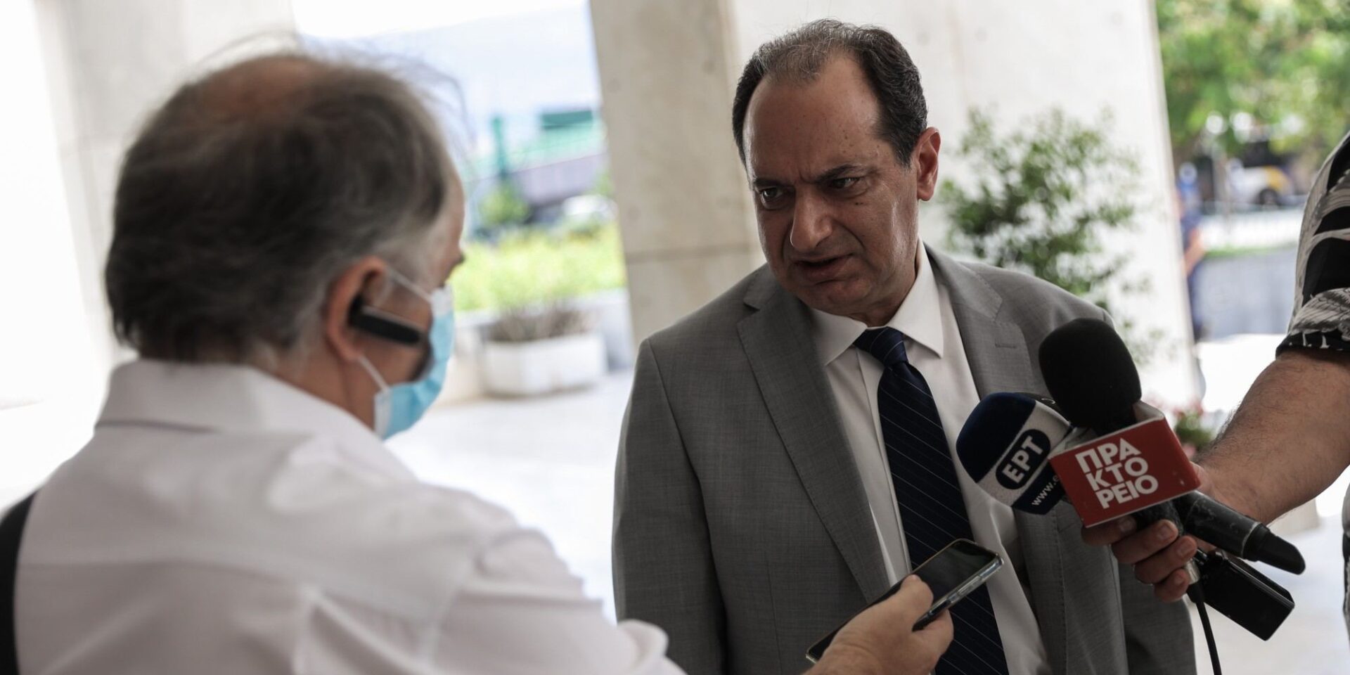 O Χρήστος Σπίρτζης στον Άρειο Πάγο