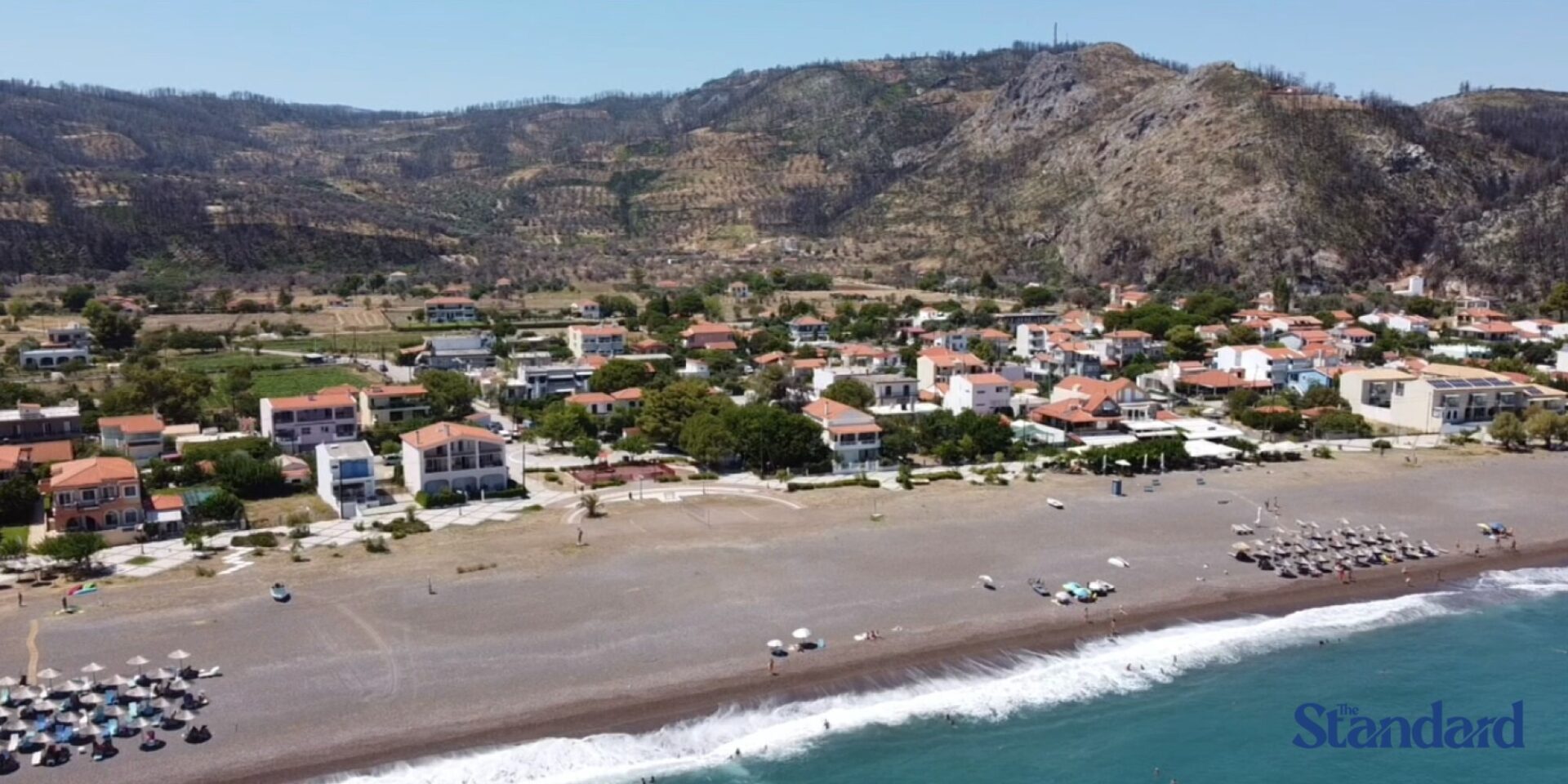 Η Αγία Άννα στη Βόρεια Εύβοια ένα χρόνο μετά τις πυρκαγιές του Αυγούστου 2021