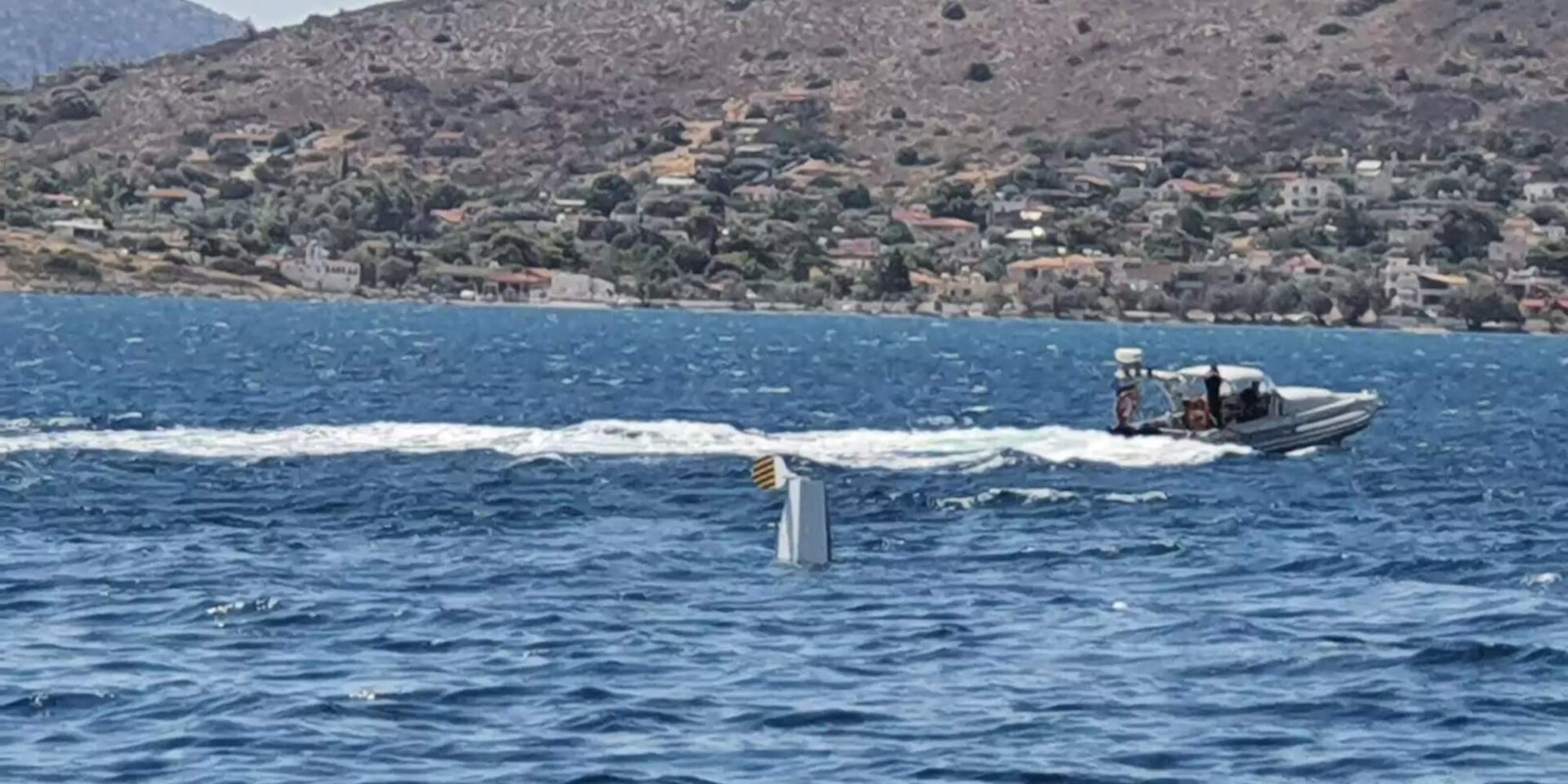 Το Air Tracktor που έκανε αναγκαστική προσθαλάσσωση