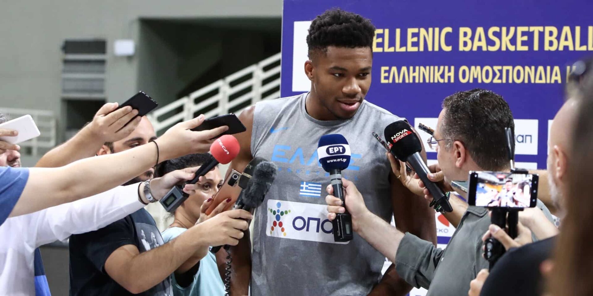 Ο Γιάννης Αντετοκούνμπο