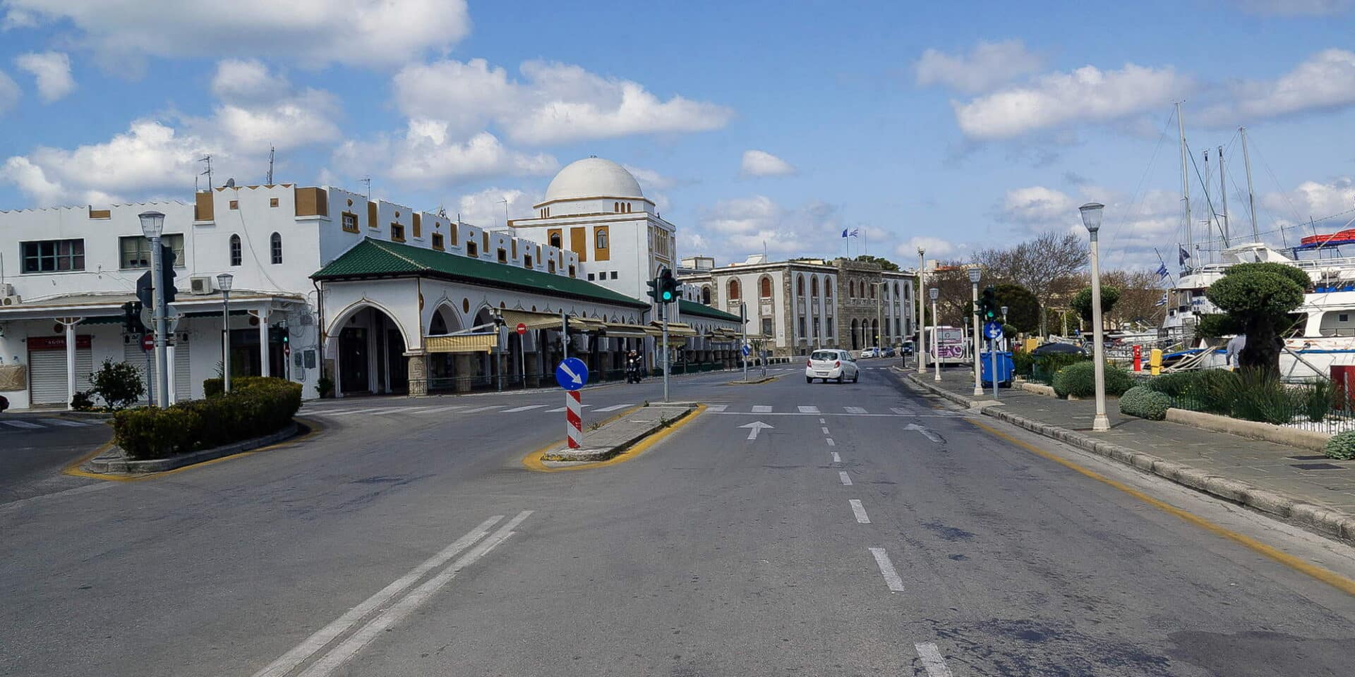 Οδόστρωμα στην όλη της Ρόδου