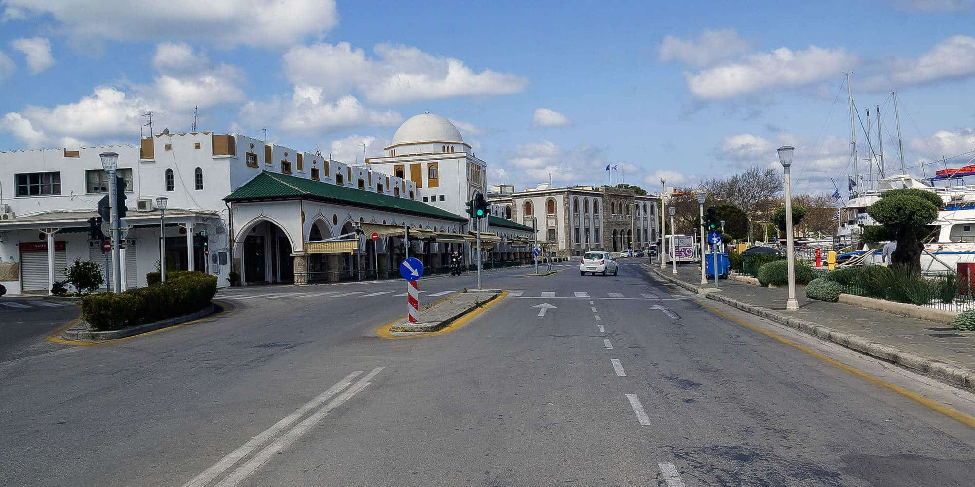 Οδόστρωμα στην όλη της Ρόδου