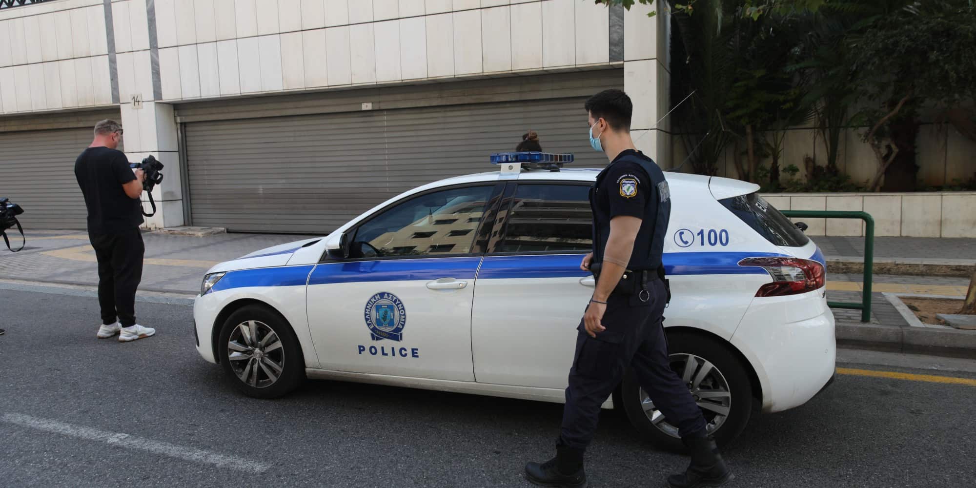 Αστυνομία έξω από το Εφετείο Αθηνών
