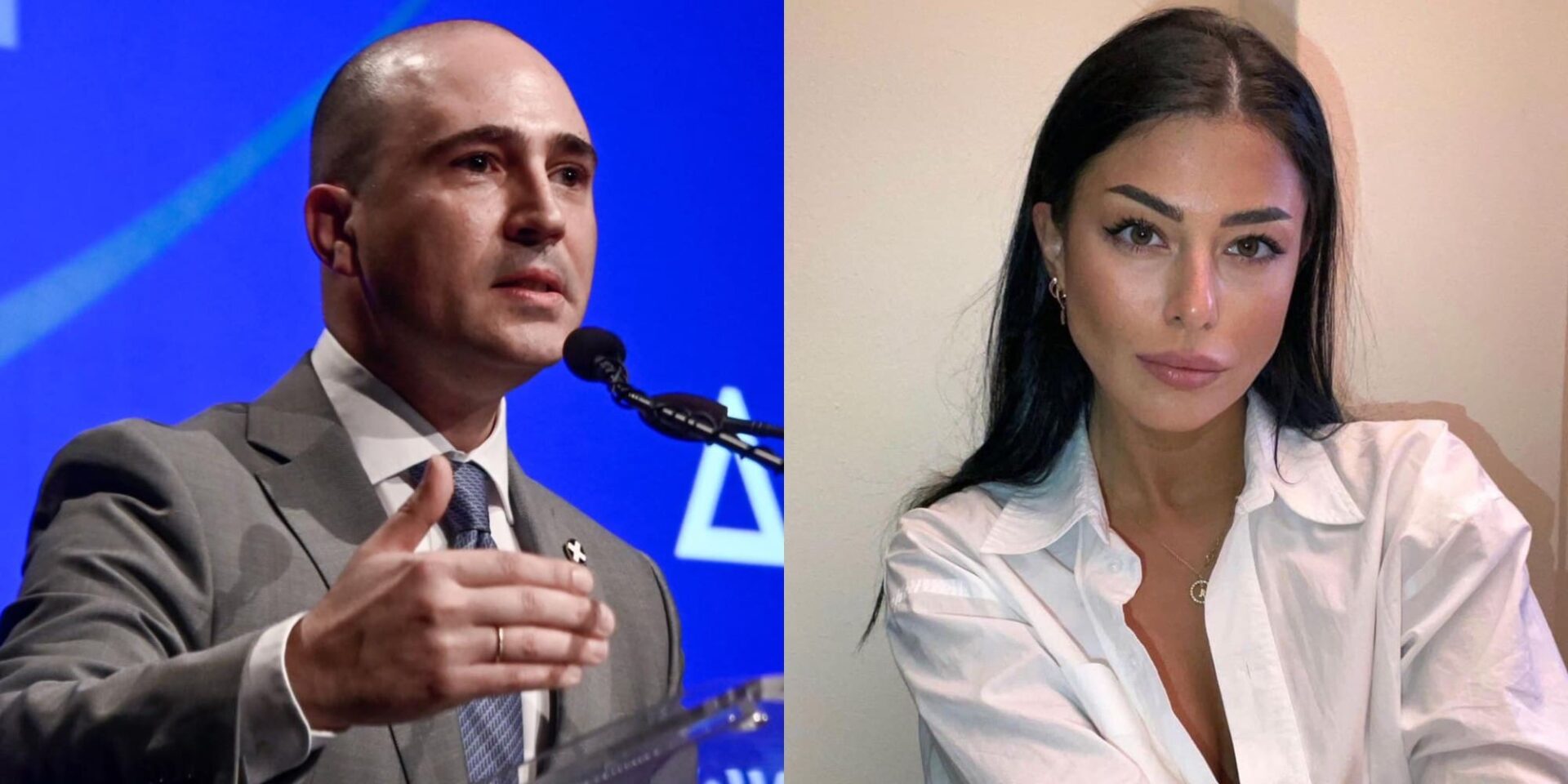 Ο Κωνσταντίνος Μπογδάνος και η Αφροδίτη Λατινοπούλου