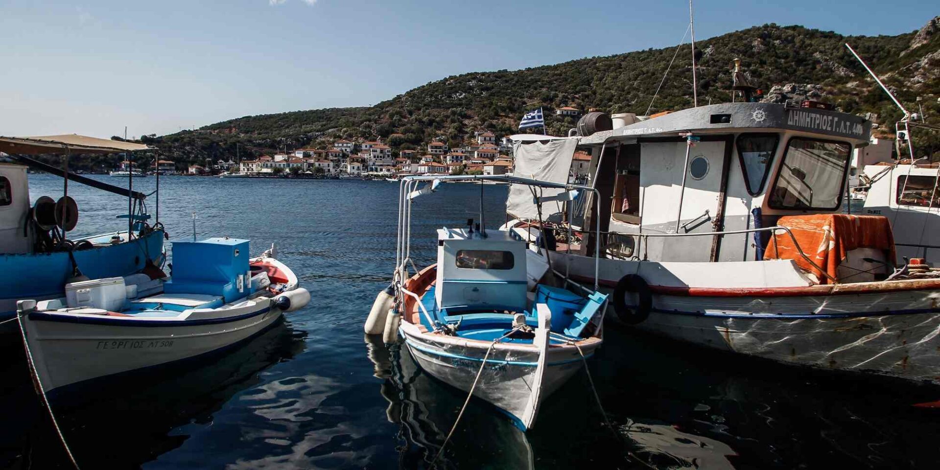 To λιμάνι της Αγίας Κυριακής στο Πήλιο
