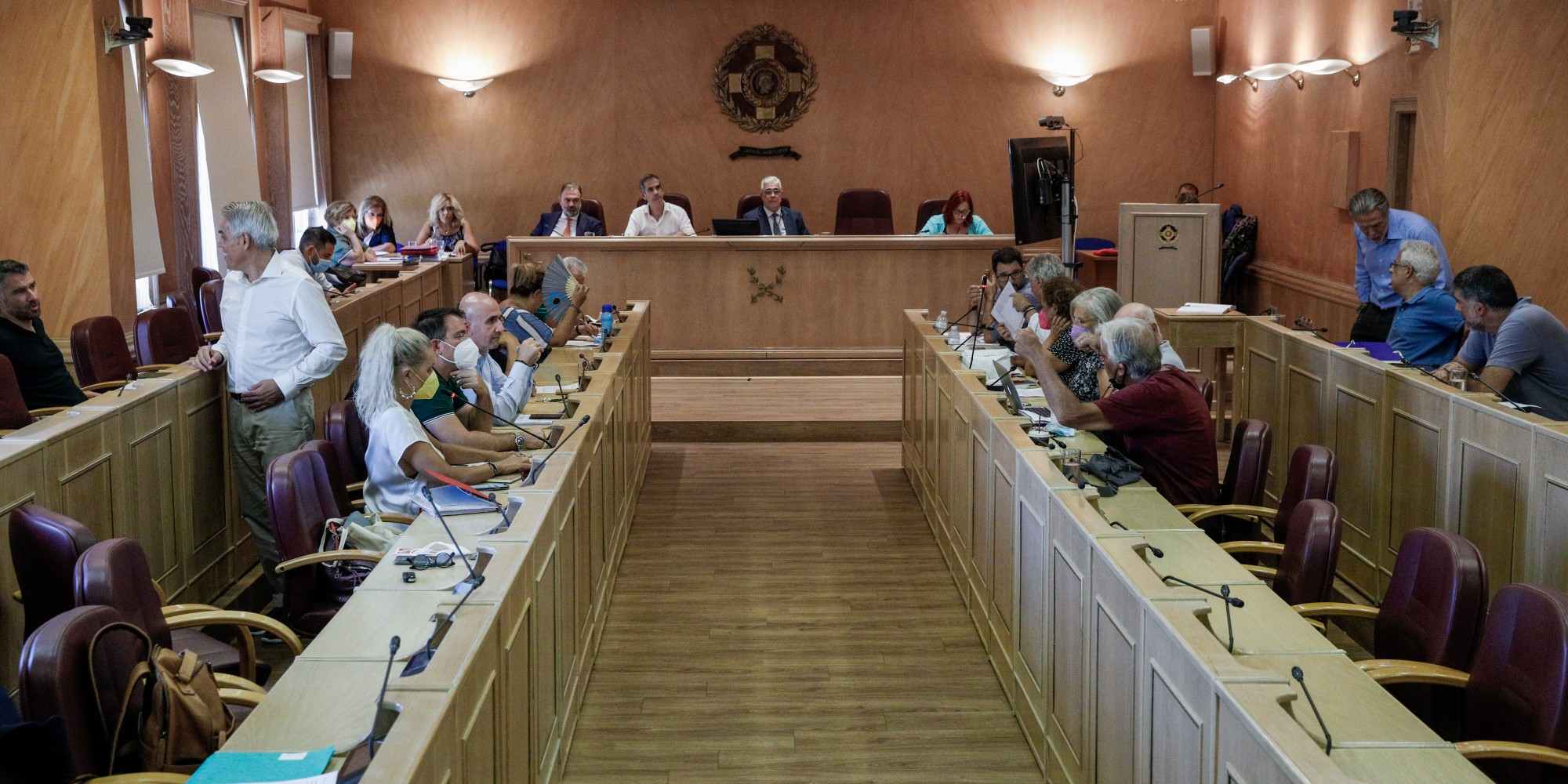 H συνεδρίαση του δημοτικού συμβουλίου του Δήμου Αθηναίων